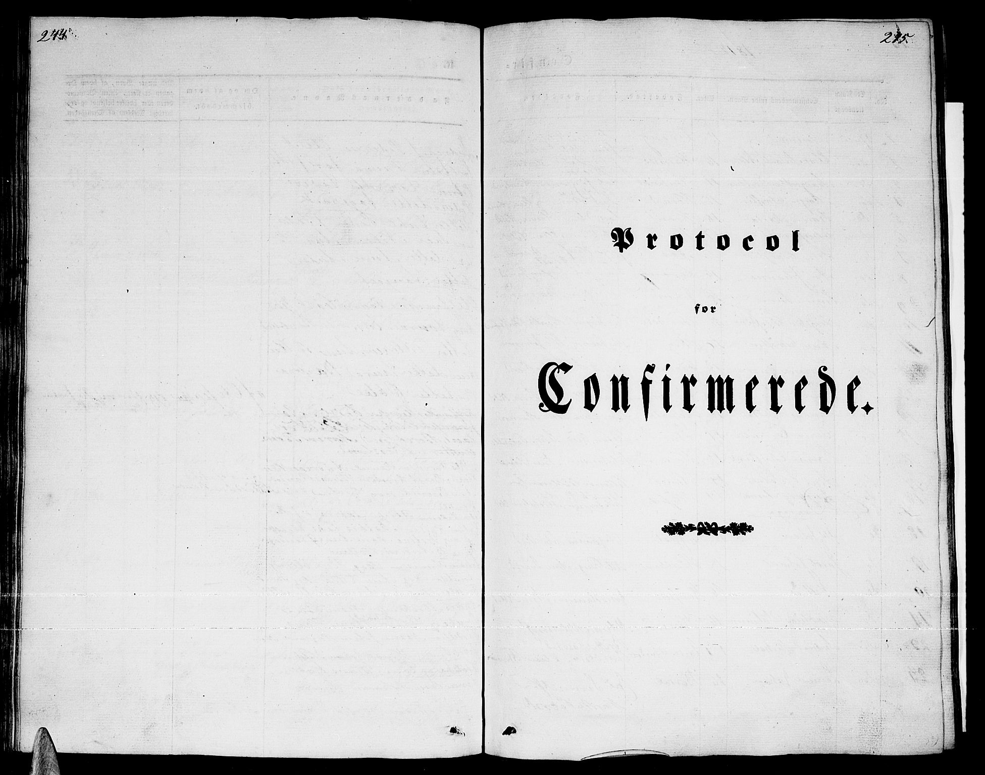 Ministerialprotokoller, klokkerbøker og fødselsregistre - Nordland, SAT/A-1459/838/L0555: Klokkerbok nr. 838C02, 1842-1861, s. 244-245