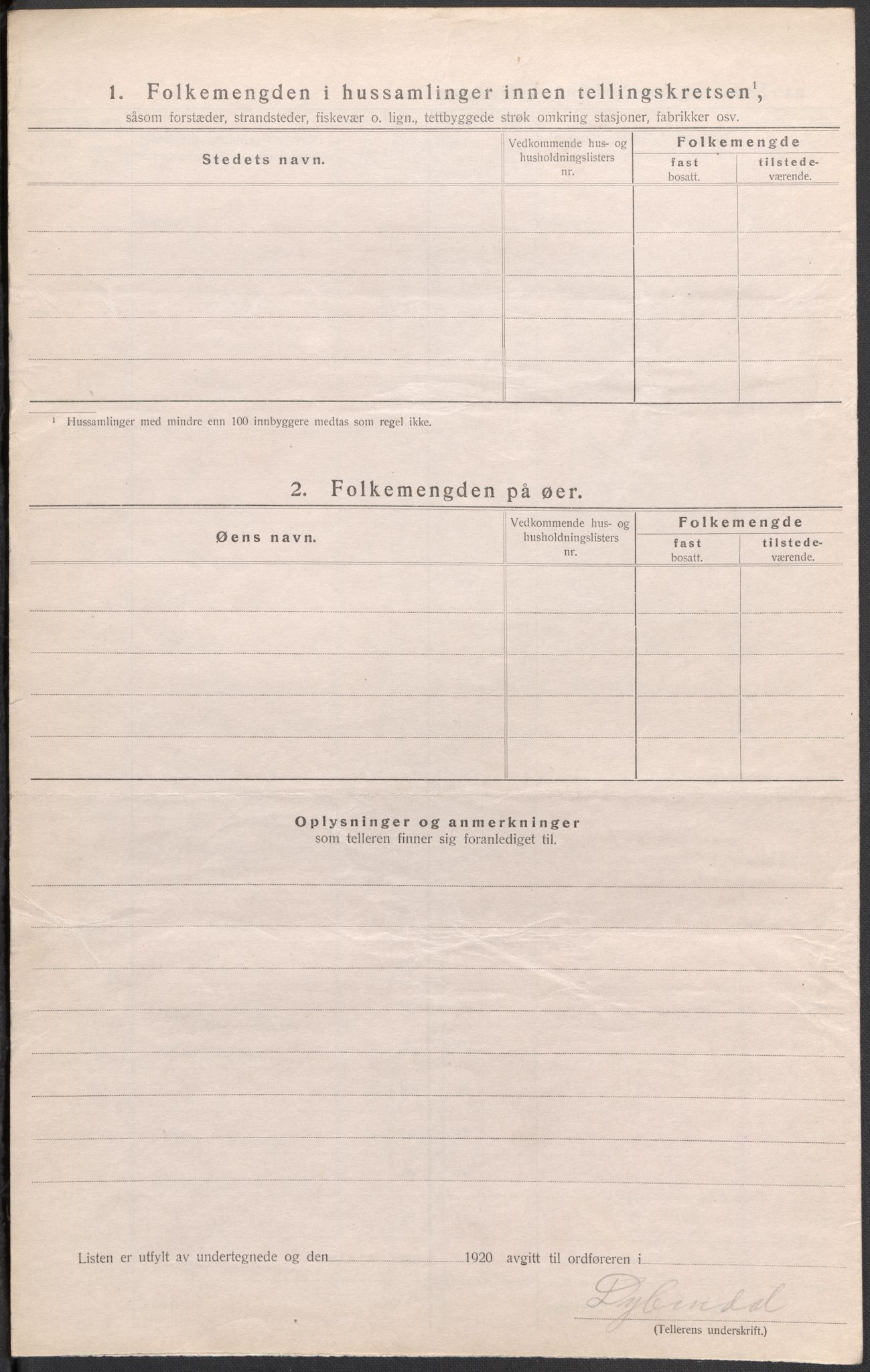 SAKO, Folketelling 1920 for 0622 Krødsherad herred, 1920, s. 13