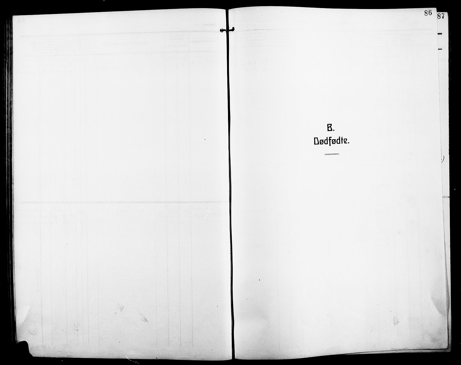 Alvdal prestekontor, AV/SAH-PREST-060/H/Ha/Hab/L0005: Klokkerbok nr. 5, 1908-1923, s. 86