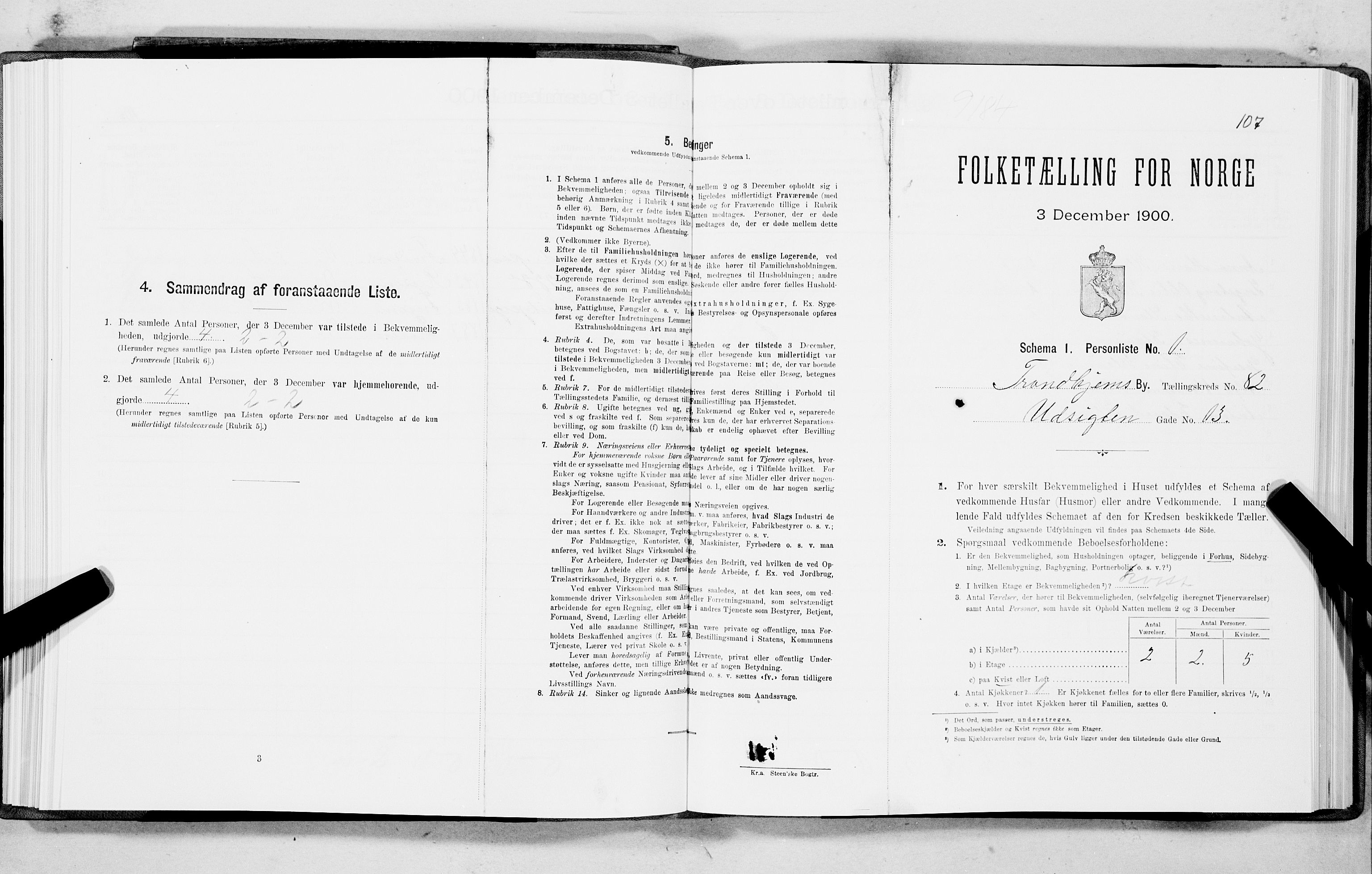 SAT, Folketelling 1900 for 1601 Trondheim kjøpstad, 1900, s. 16677