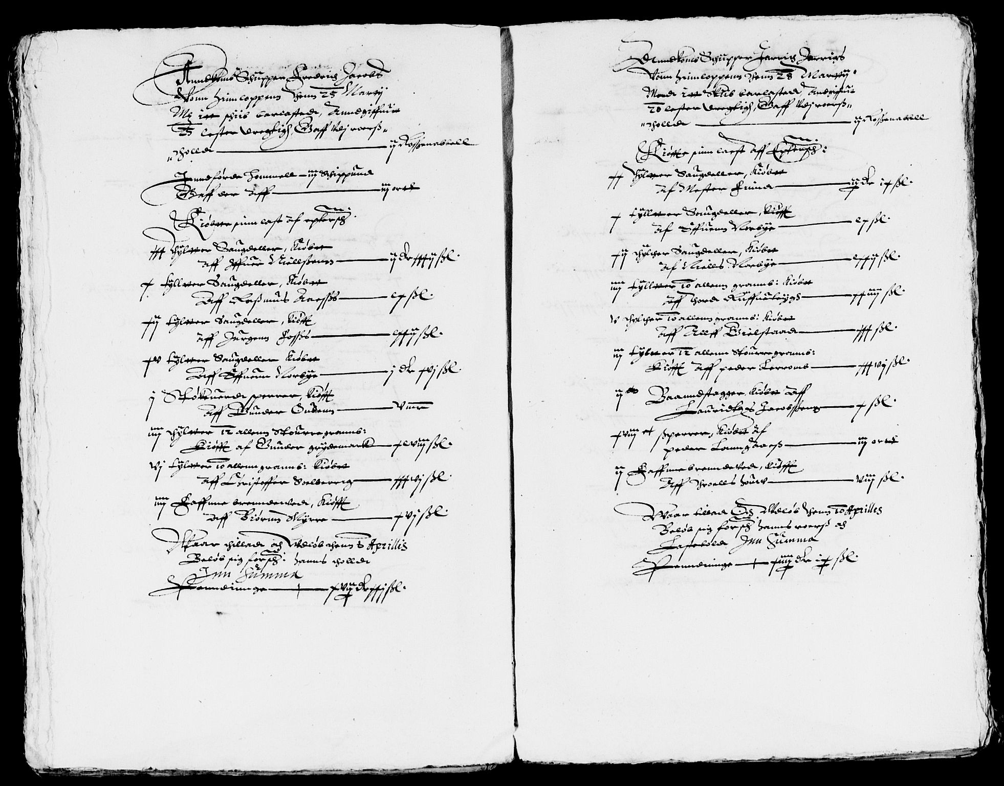 Rentekammeret inntil 1814, Reviderte regnskaper, Lensregnskaper, AV/RA-EA-5023/R/Rb/Rbo/L0001: Tønsberg len, 1584-1612
