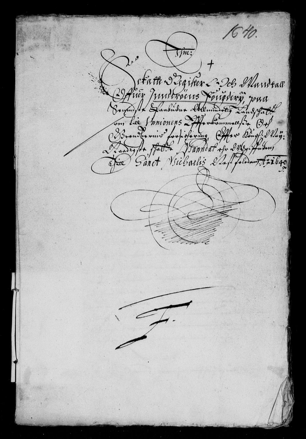 Rentekammeret inntil 1814, Reviderte regnskaper, Lensregnskaper, RA/EA-5023/R/Rb/Rbw/L0068: Trondheim len, 1640