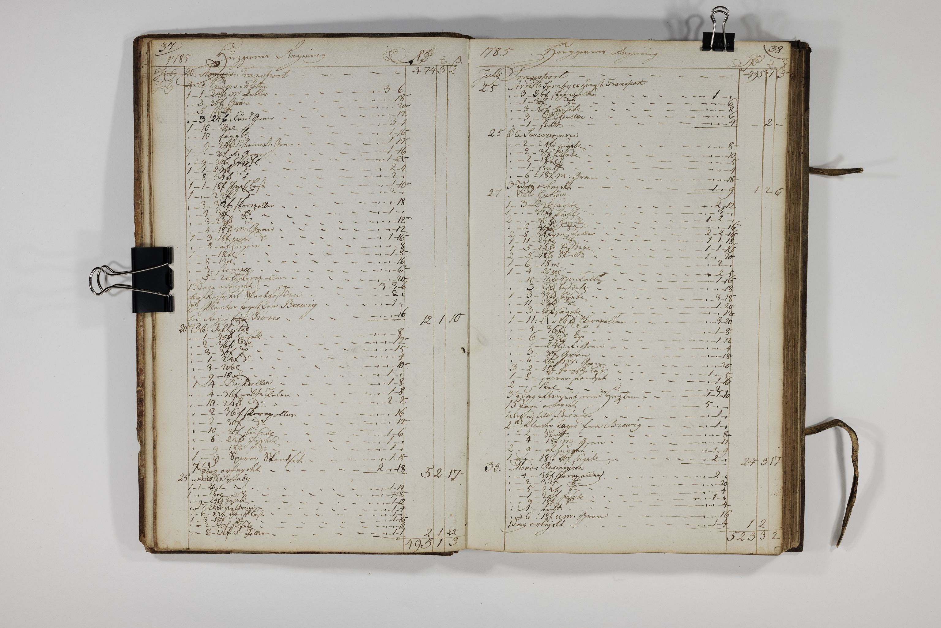 Blehr/ Kjellestad, TEMU/TGM-A-1212/R/Rl/L0002: Casabog, 1762-1765, s. 21