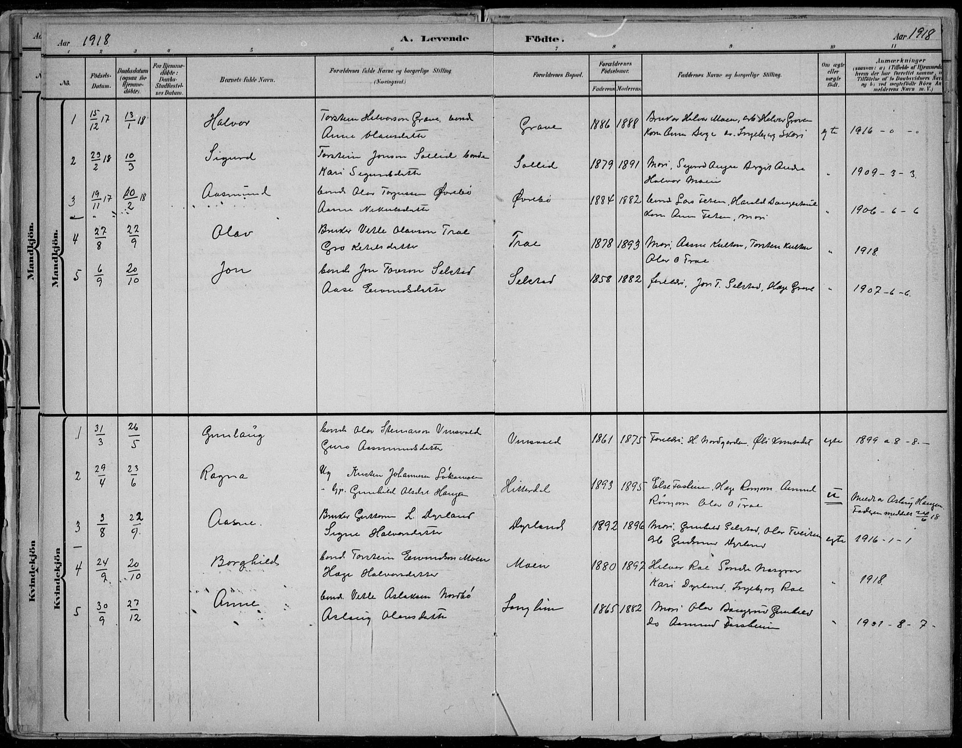 Seljord kirkebøker, AV/SAKO-A-20/F/Fc/L0002: Ministerialbok nr. III 2, 1887-1920