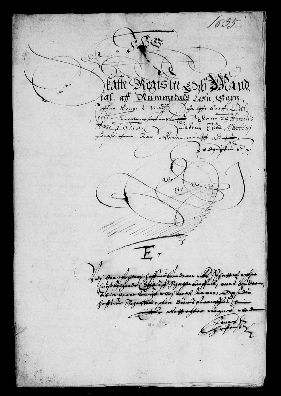 Rentekammeret inntil 1814, Reviderte regnskaper, Lensregnskaper, AV/RA-EA-5023/R/Rb/Rbw/L0057: Trondheim len, 1635-1636