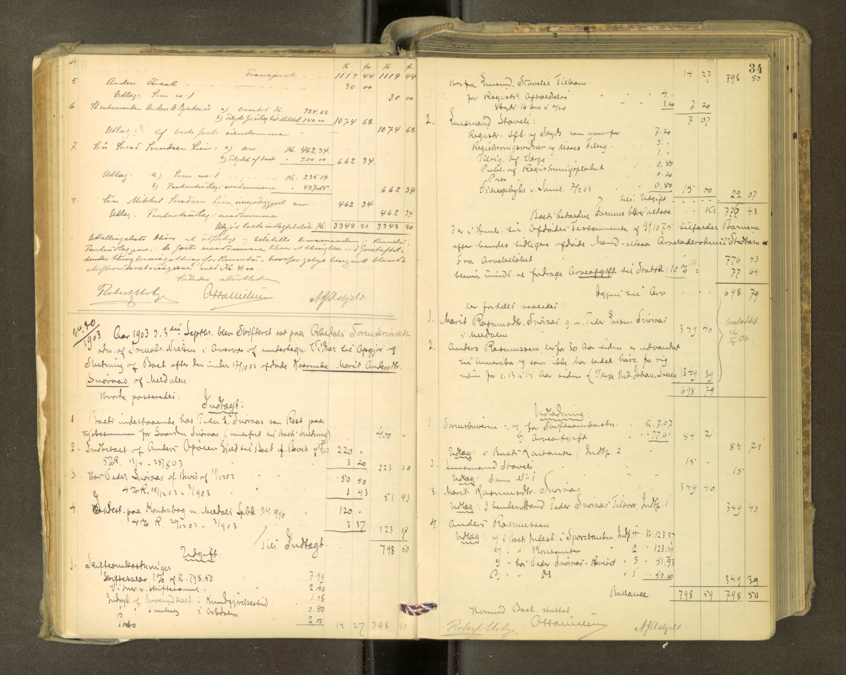 Orkdal sorenskriveri, AV/SAT-A-4169/1/3/3Aa/L0015: Skifteprotokoller, 1902-1915, s. 33b-34a