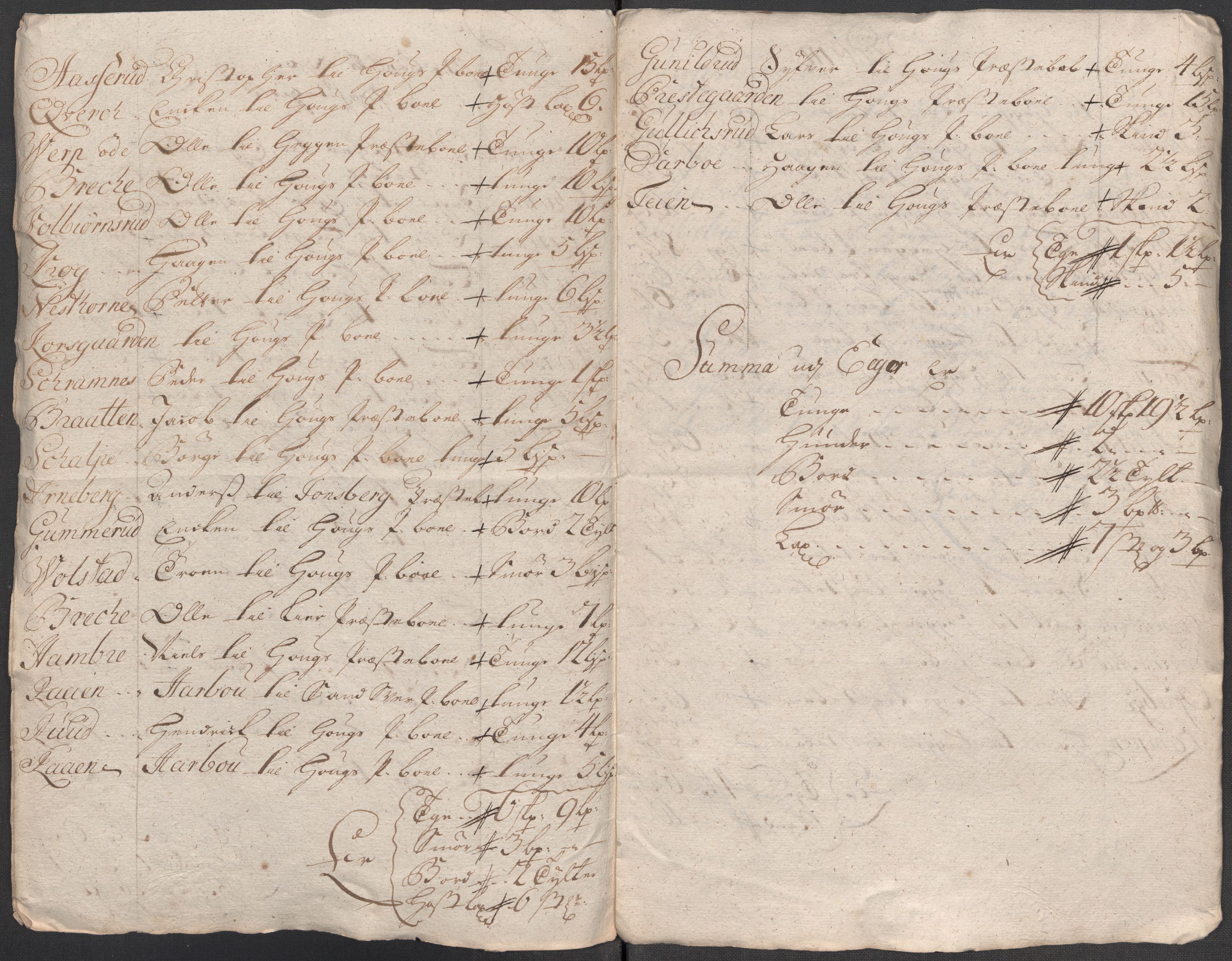 Rentekammeret inntil 1814, Reviderte regnskaper, Fogderegnskap, AV/RA-EA-4092/R31/L1708: Fogderegnskap Hurum, Røyken, Eiker, Lier og Buskerud, 1713, s. 424