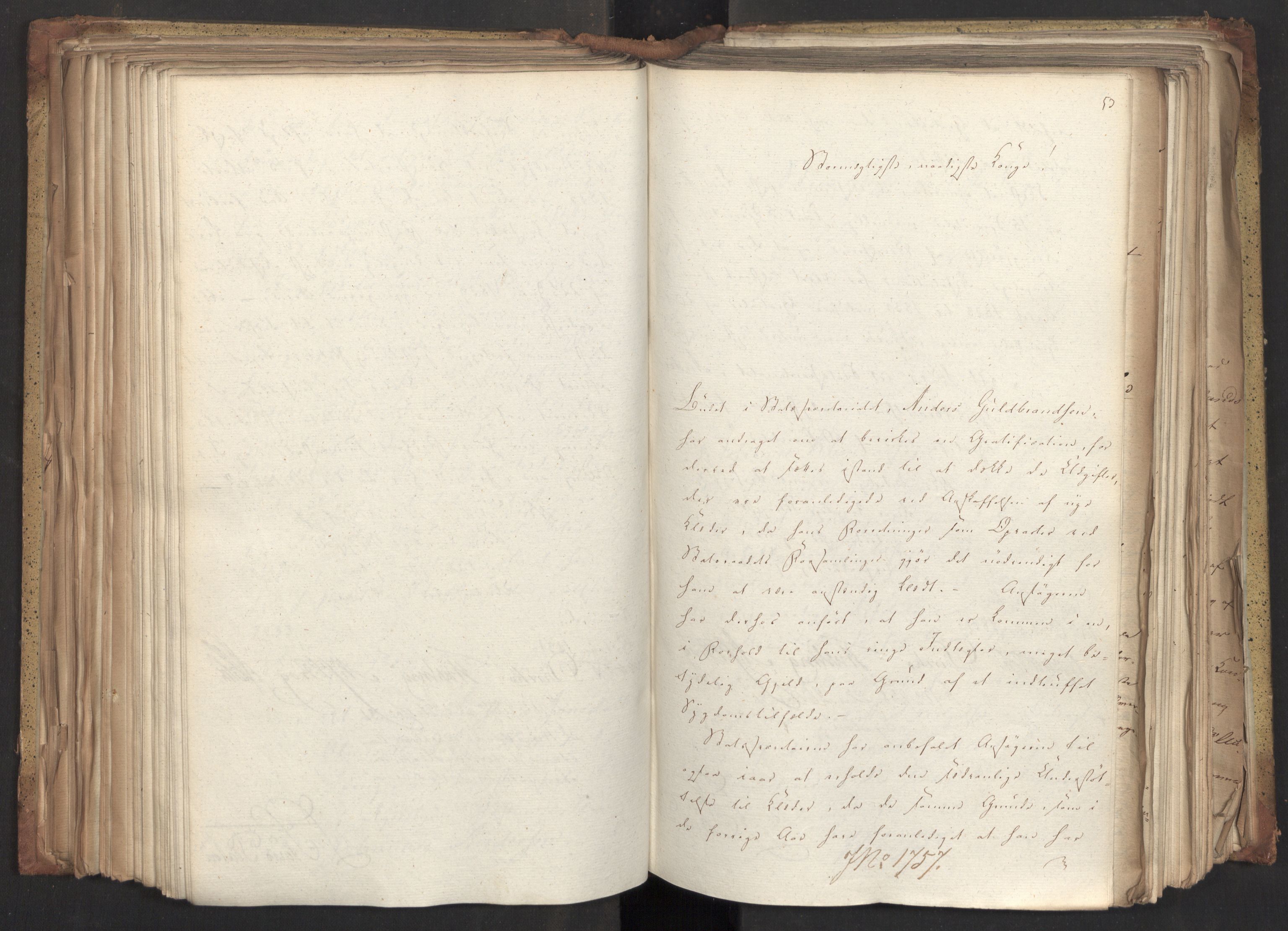 Statsrådsavdelingen i Stockholm, AV/RA-S-1003/D/Da/L0074: Regjeringsinnstillinger nr. 1700-1839, 1831, s. 185