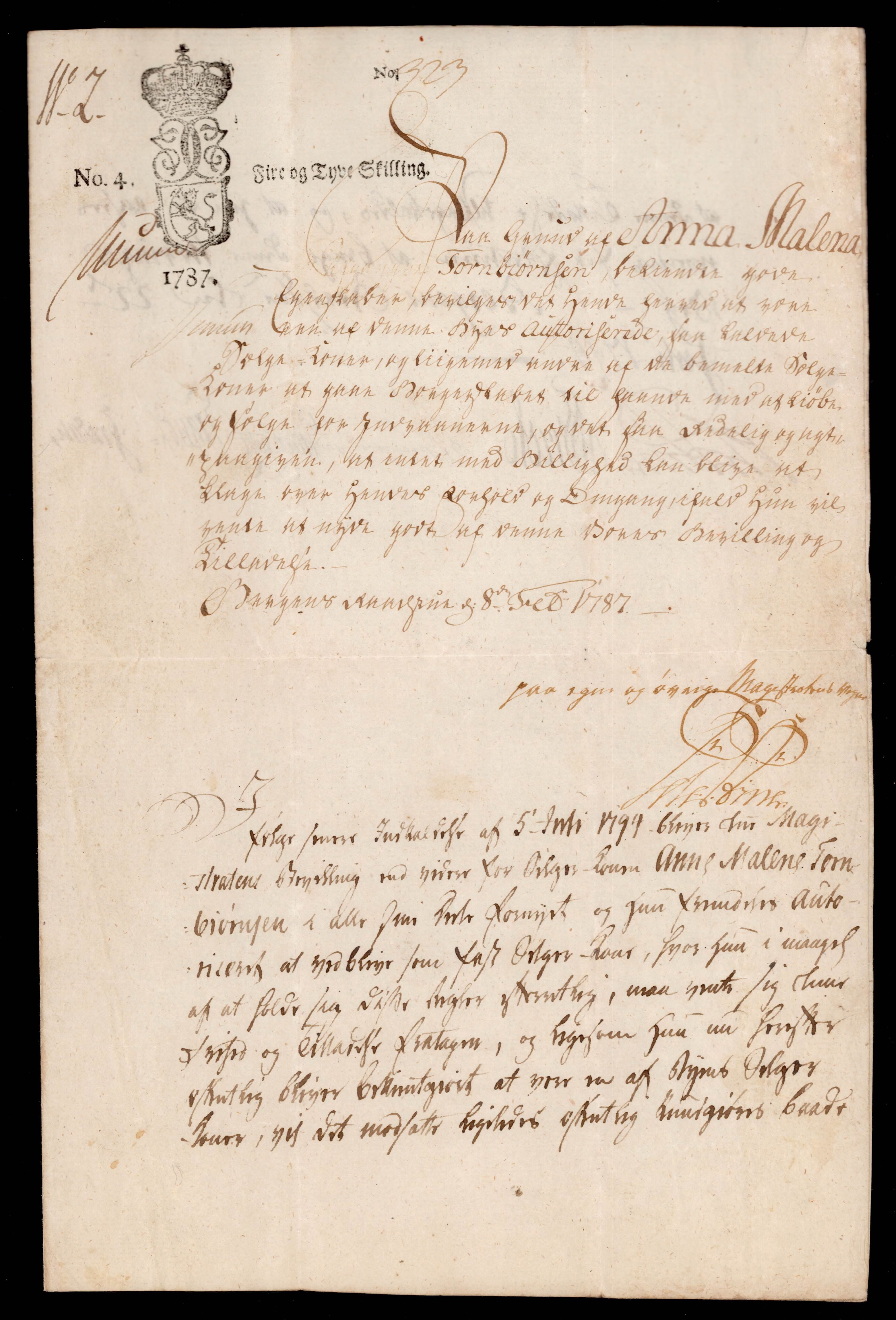 Bergen Magistrat, BBA/A-0651/E/L0003: Ansøkninger til magistraten fra selgekoner., 1787-1817