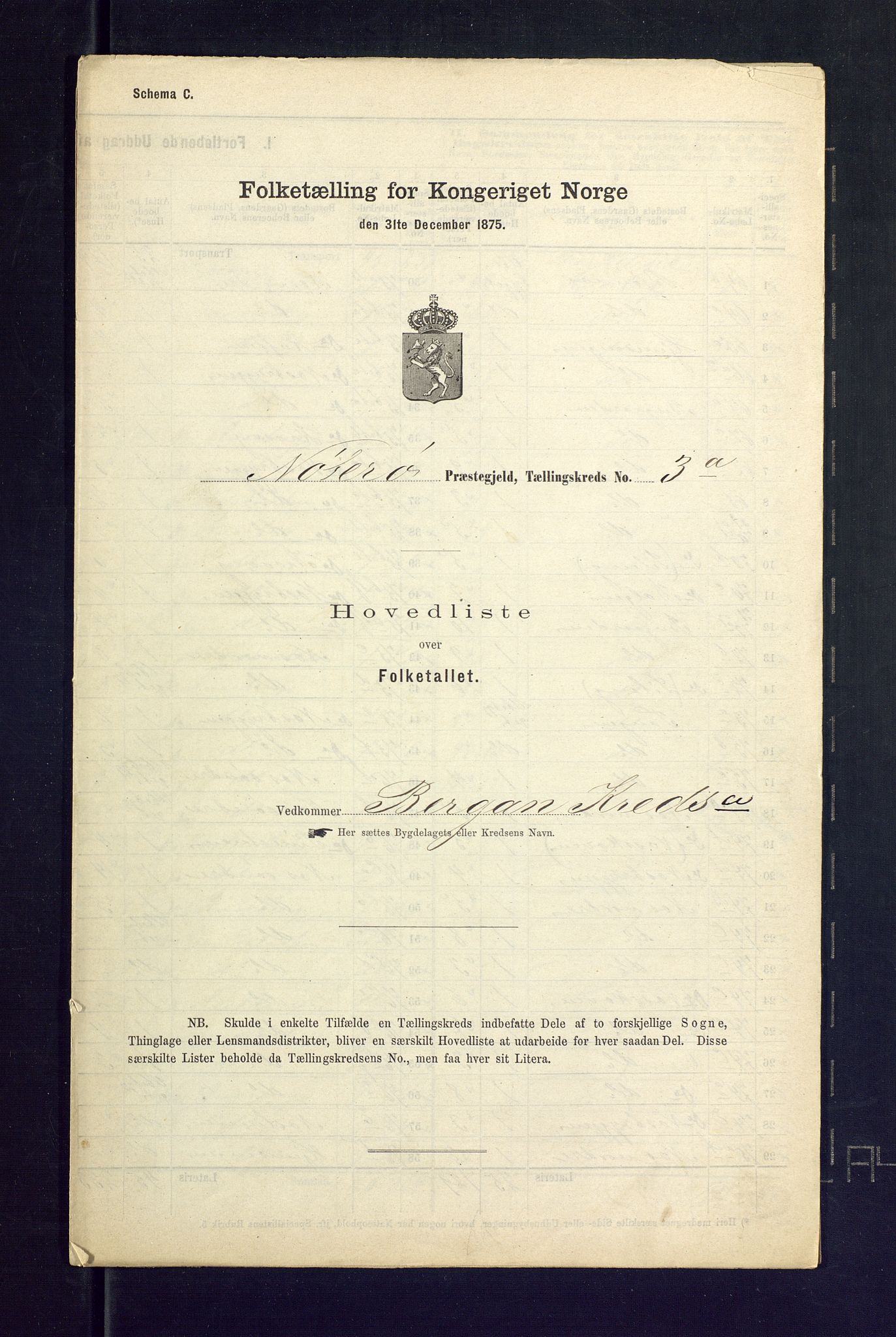 SAKO, Folketelling 1875 for 0722P Nøtterøy prestegjeld, 1875, s. 13