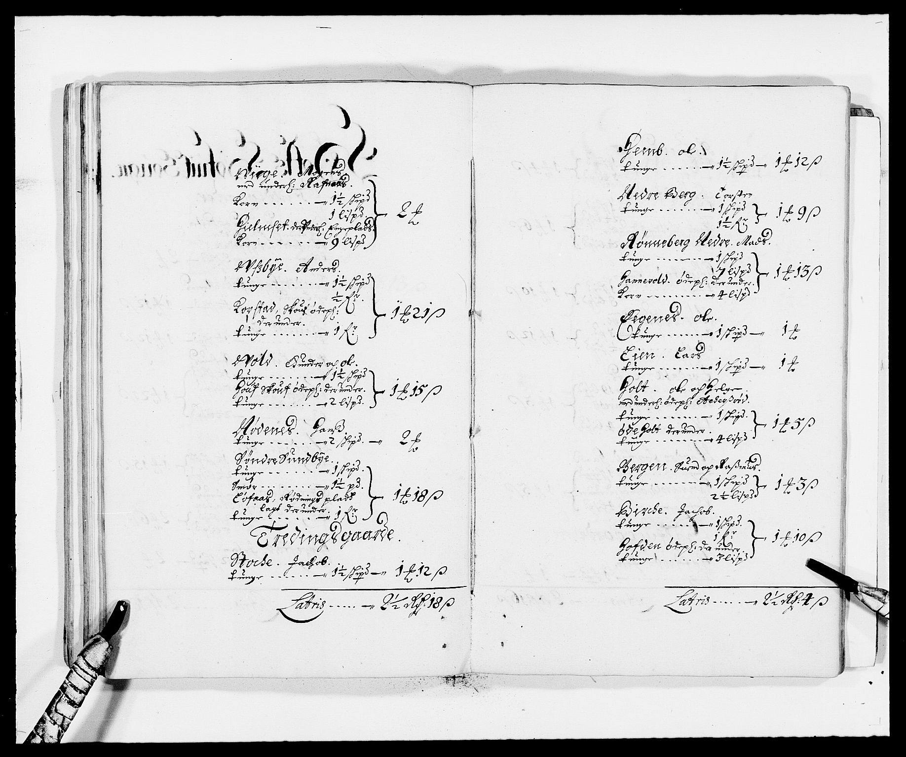 Rentekammeret inntil 1814, Reviderte regnskaper, Fogderegnskap, AV/RA-EA-4092/R32/L1846: Fogderegnskap Jarlsberg grevskap, 1679-1680, s. 224