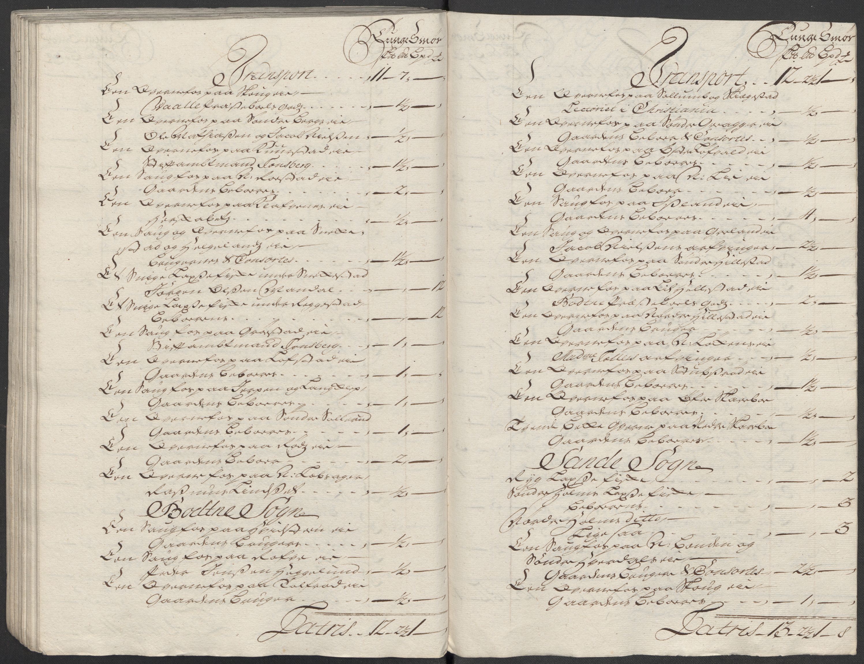 Rentekammeret inntil 1814, Reviderte regnskaper, Fogderegnskap, RA/EA-4092/R32/L1879: Fogderegnskap Jarlsberg grevskap, 1714-1715, s. 345