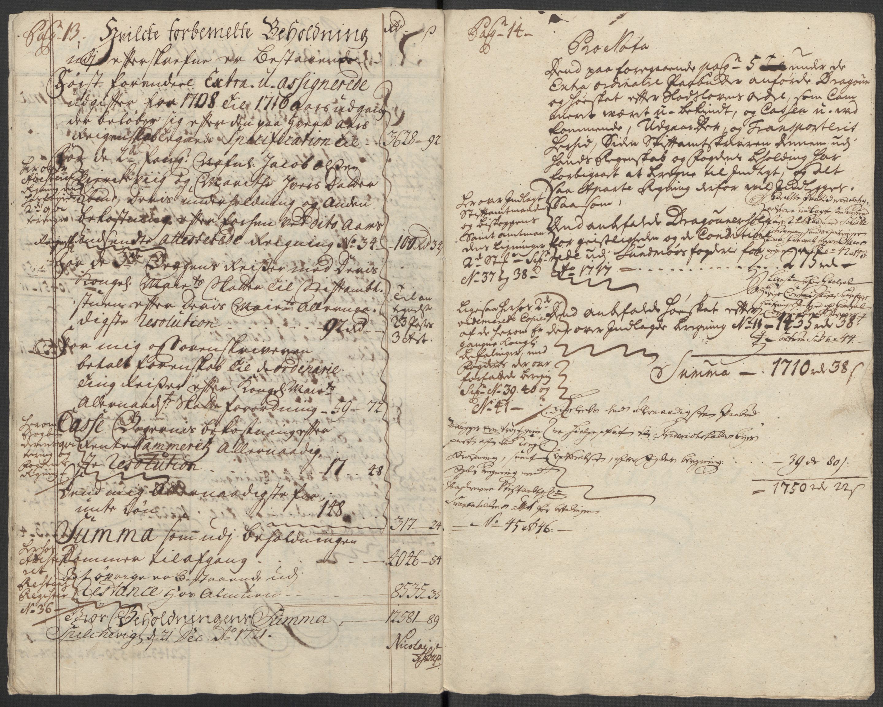 Rentekammeret inntil 1814, Reviderte regnskaper, Fogderegnskap, AV/RA-EA-4092/R54/L3569: Fogderegnskap Sunnmøre, 1717, s. 10