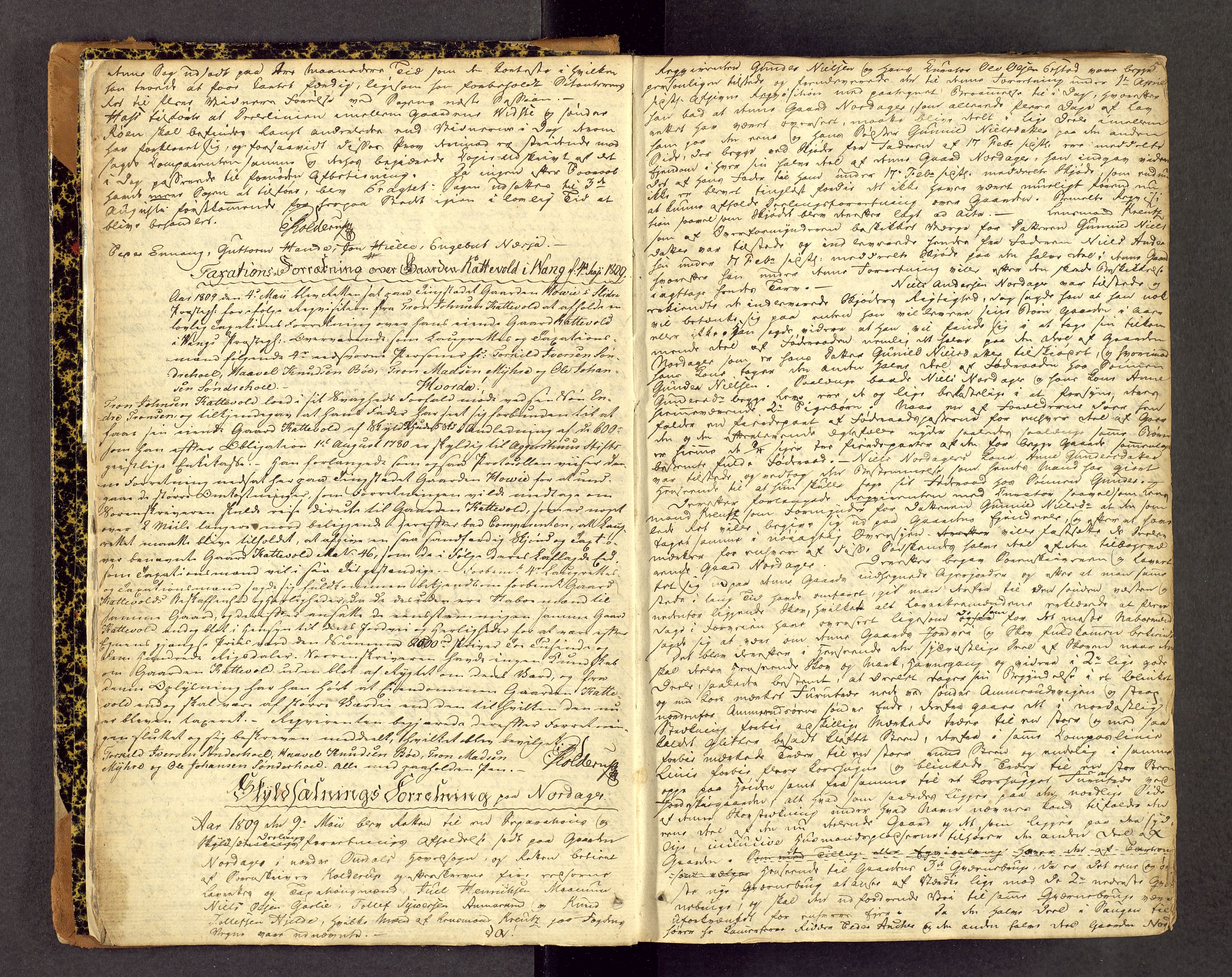 Valdres sorenskriveri, AV/SAH-TING-016/G/Gd/L0003: Åstedsprotokoll, 1809-1818, s. 5