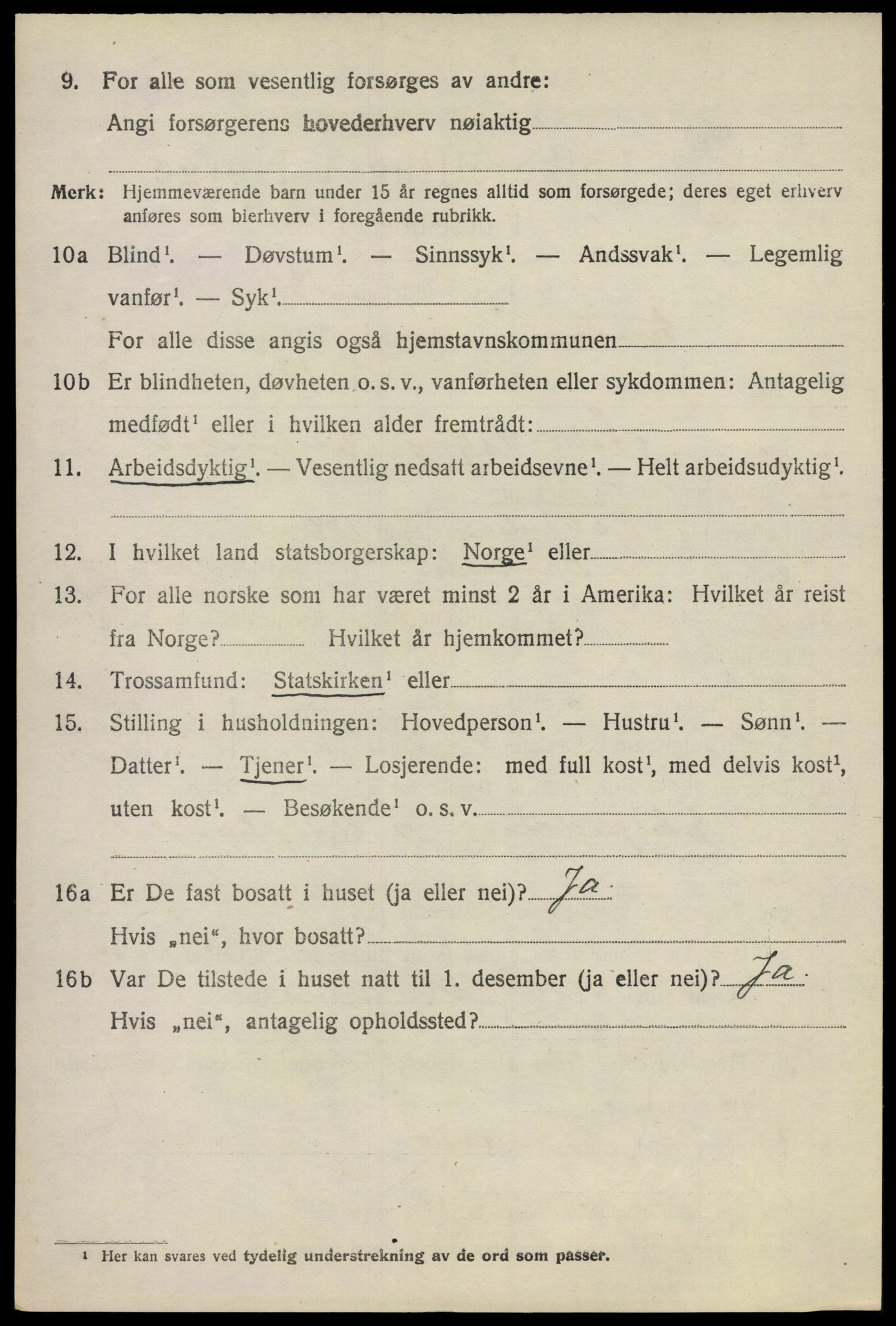 SAO, Folketelling 1920 for 0226 Sørum herred, 1920, s. 2464