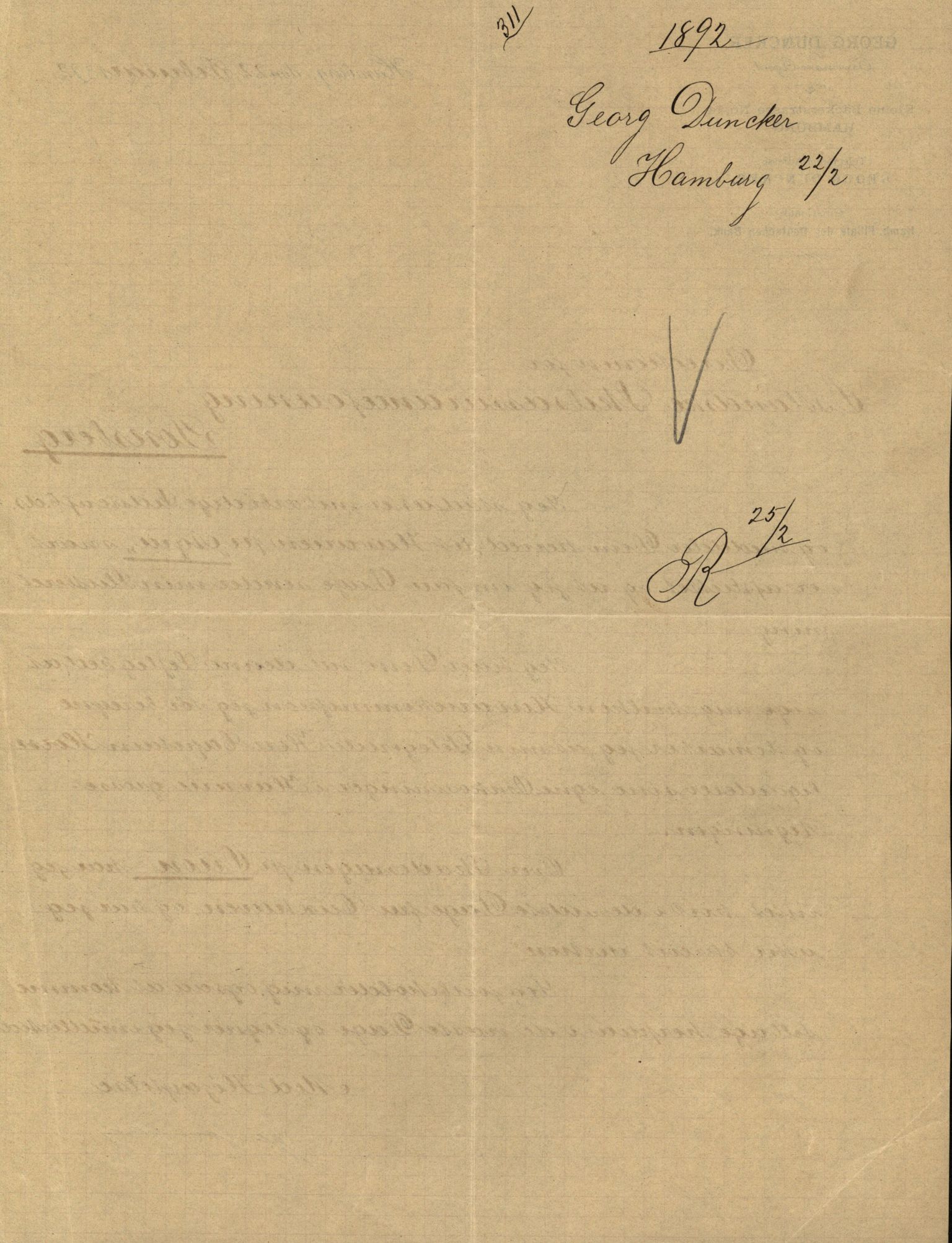 Pa 63 - Østlandske skibsassuranceforening, VEMU/A-1079/G/Ga/L0028/0001: Havaridokumenter / Kaleb, Cuba, Agra, Bertha, Olaf, 1892, s. 67