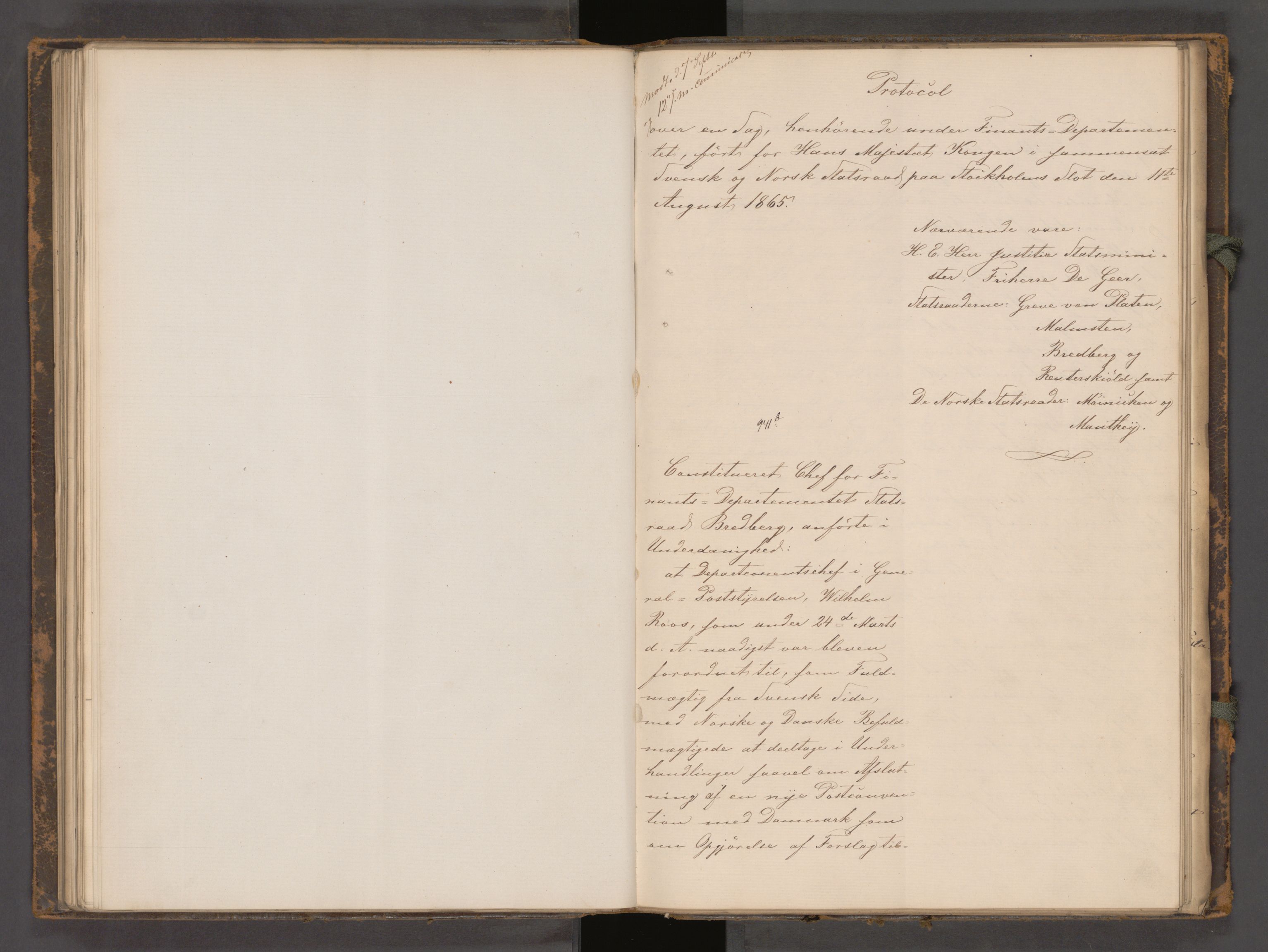 Statsrådssekretariatet, AV/RA-S-1001/A/Ab/L0104: Kgl. res. nr. 724-1001b, 2. halvår, 1865