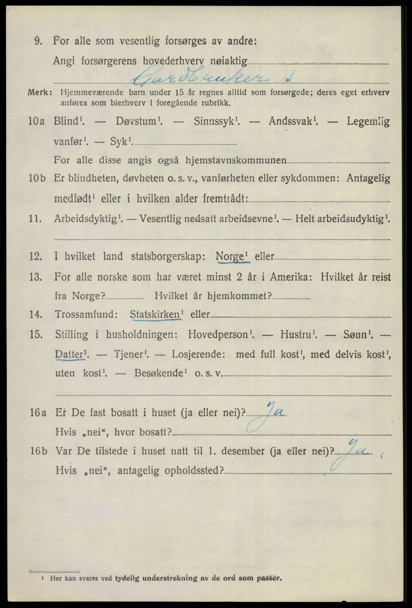 SAKO, Folketelling 1920 for 0619 Ål herred, 1920, s. 3071