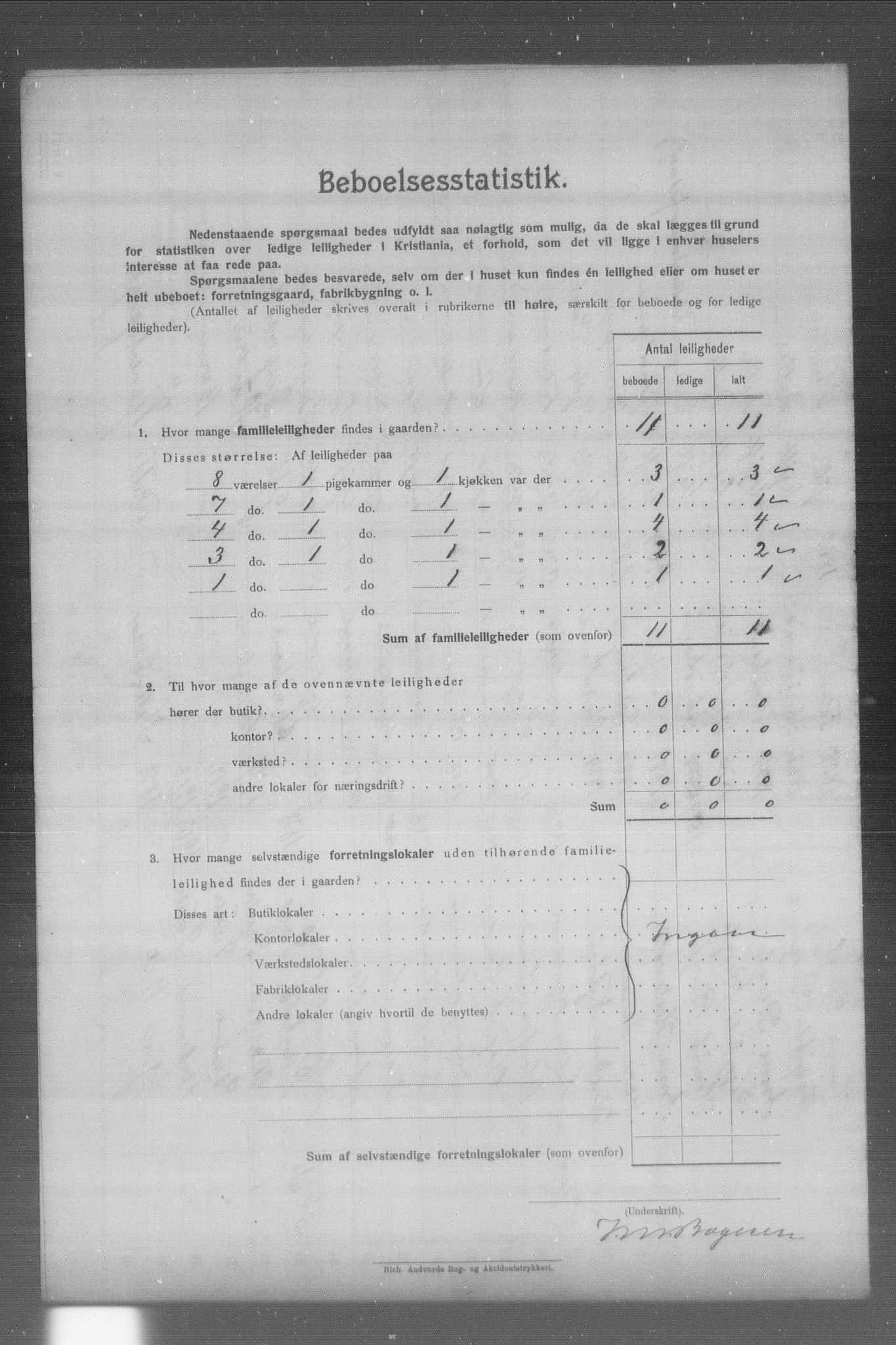 OBA, Kommunal folketelling 31.12.1904 for Kristiania kjøpstad, 1904, s. 18944