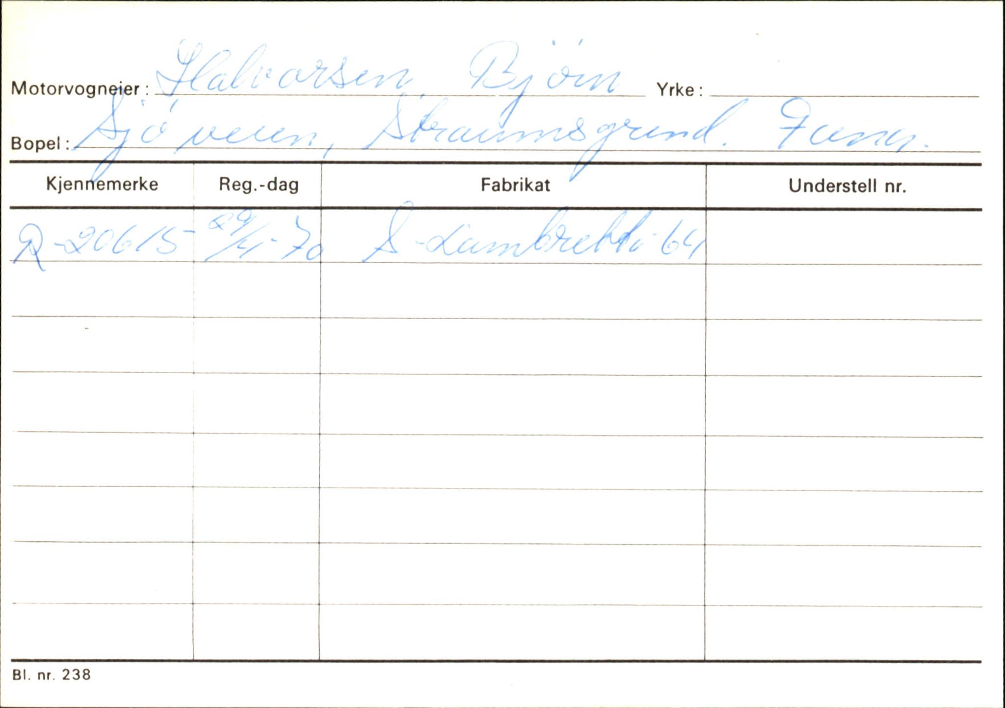 Statens vegvesen, Hordaland vegkontor, AV/SAB-A-5201/2/Ha/L0018: R-eierkort H, 1920-1971, s. 328