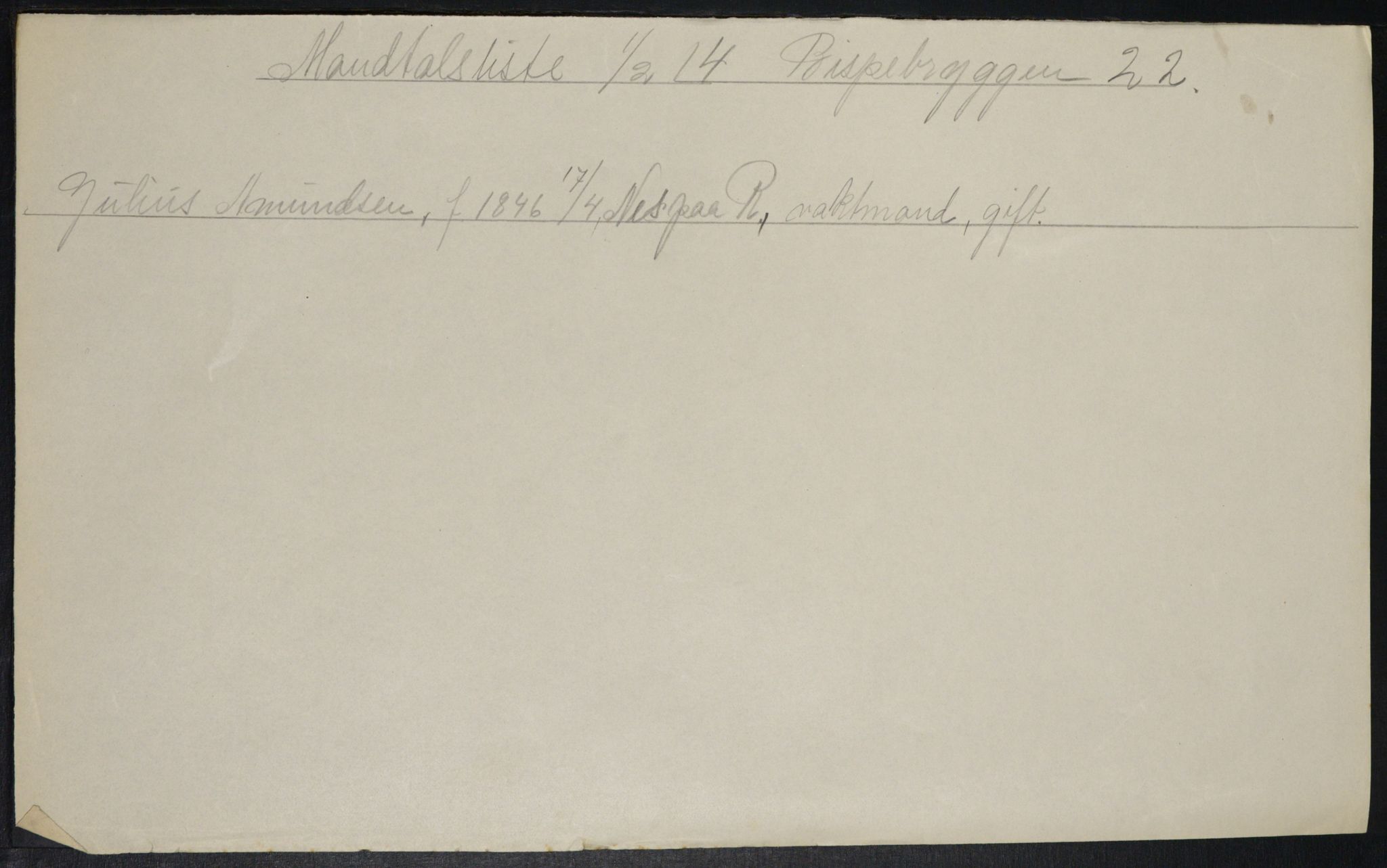 OBA, Kommunal folketelling 1.2.1914 for Kristiania, 1914, s. 5345