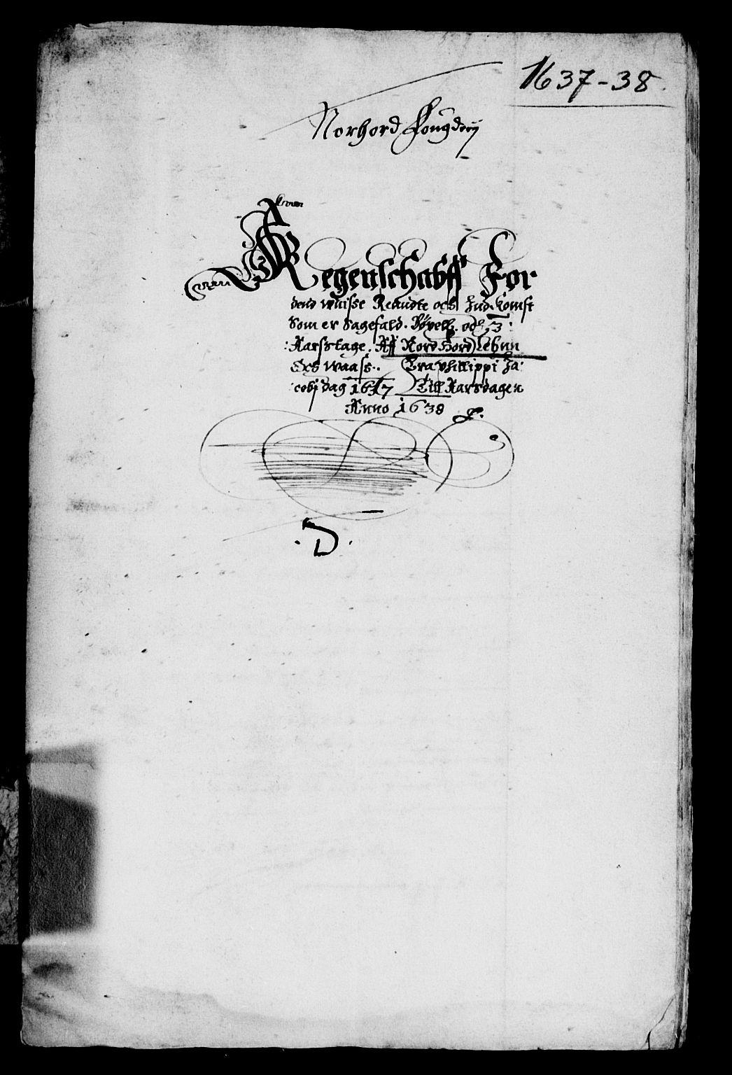 Rentekammeret inntil 1814, Reviderte regnskaper, Lensregnskaper, AV/RA-EA-5023/R/Rb/Rbt/L0076: Bergenhus len, 1633-1638