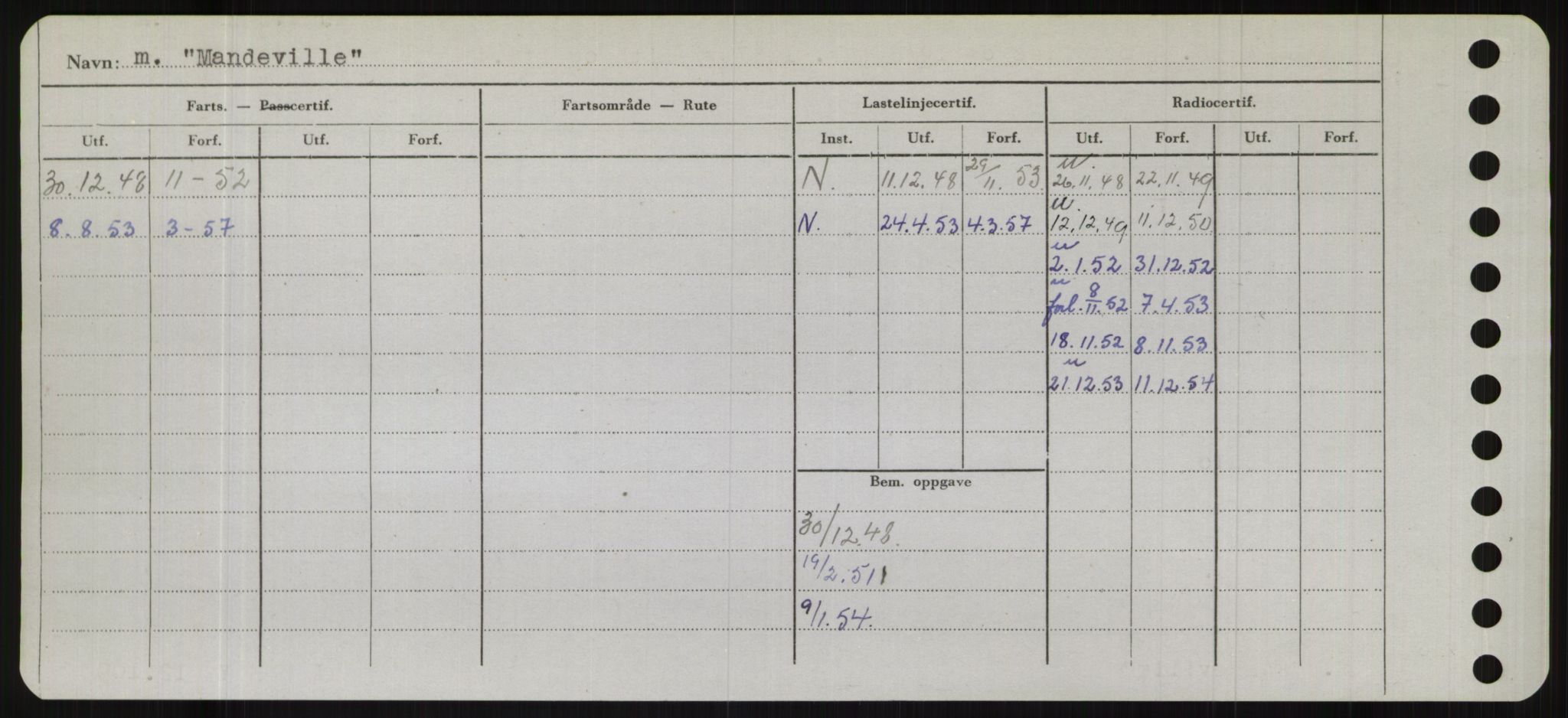 Sjøfartsdirektoratet med forløpere, Skipsmålingen, RA/S-1627/H/Hb/L0003: Fartøy, I-N, s. 310