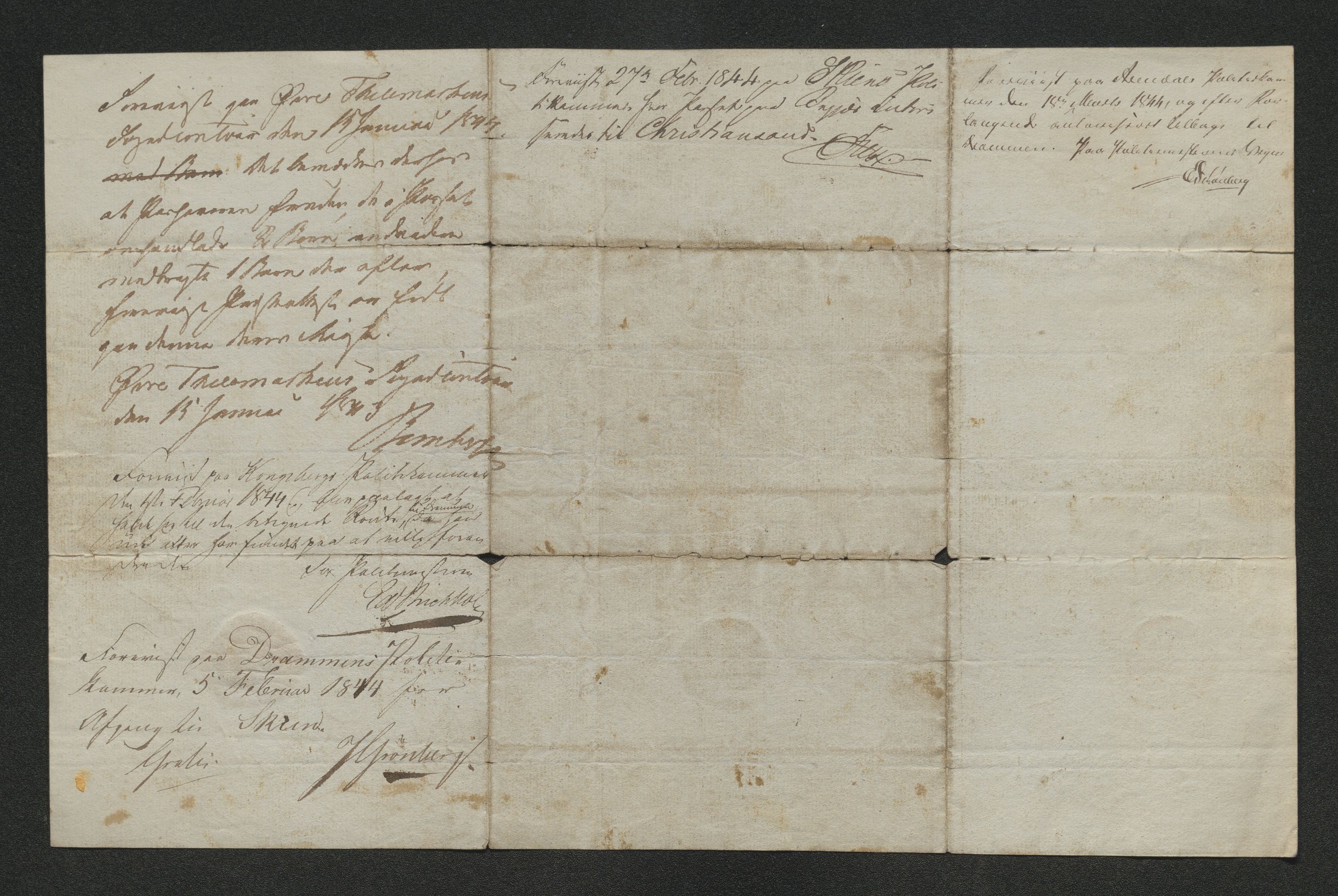 Drammen politikammer, AV/SAKO-A-623/I/Ia/Iab/L0007: Innleverte pass, 1843-1844, s. 535