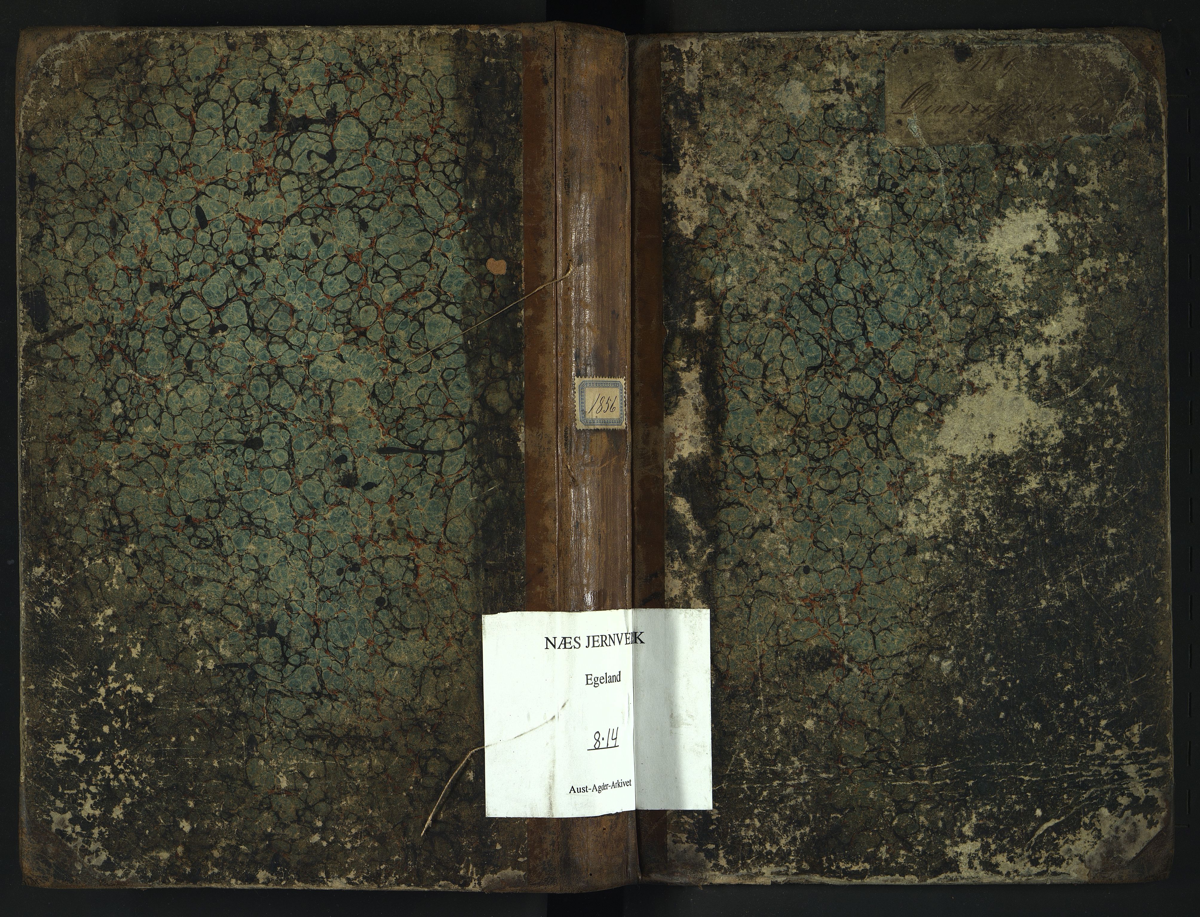 Egelands Verk, NESJ/NJM-002/08/L0014: Journal dirftsomk. Diverse, 1856-1860