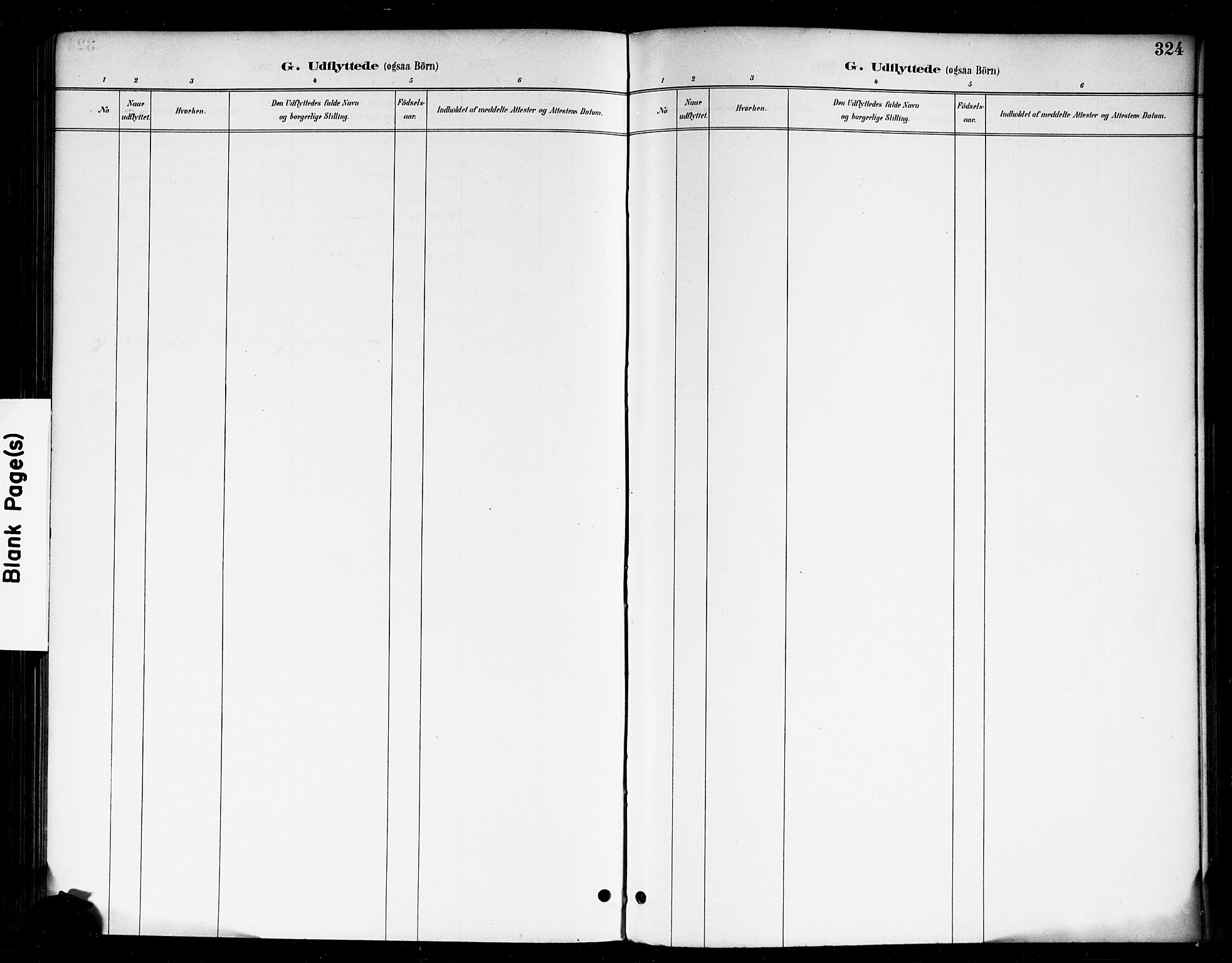 Skjeberg prestekontor Kirkebøker, SAO/A-10923/F/Fa/L0009: Ministerialbok nr. I 9, 1886-1897, s. 324