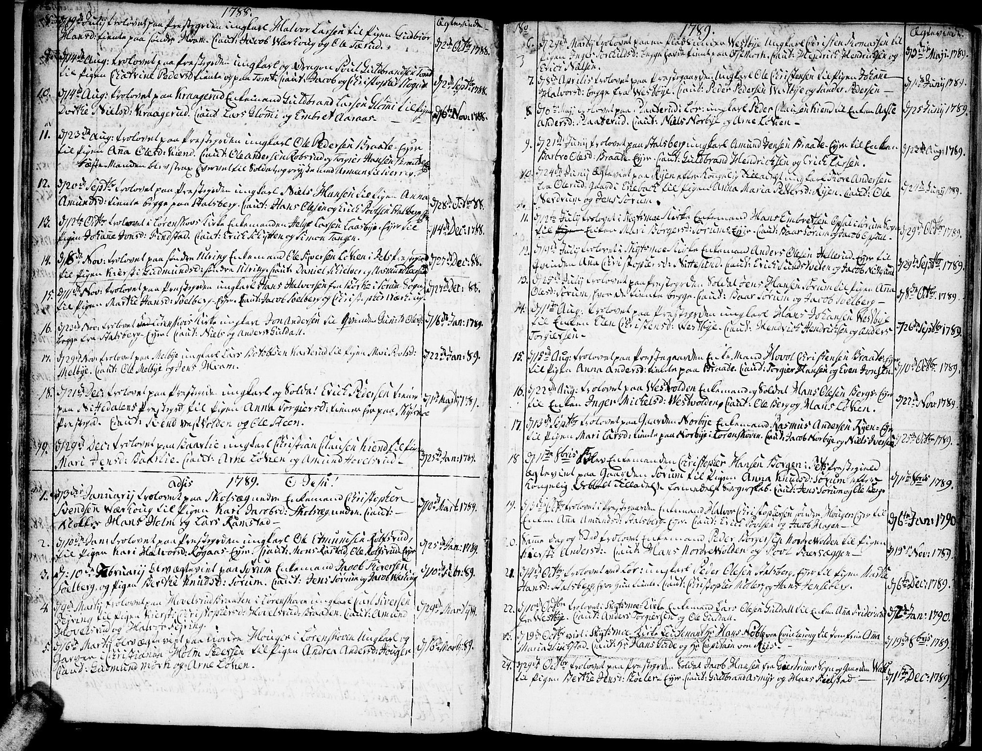 Skedsmo prestekontor Kirkebøker, AV/SAO-A-10033a/F/Fa/L0006: Ministerialbok nr. I 6, 1767-1807