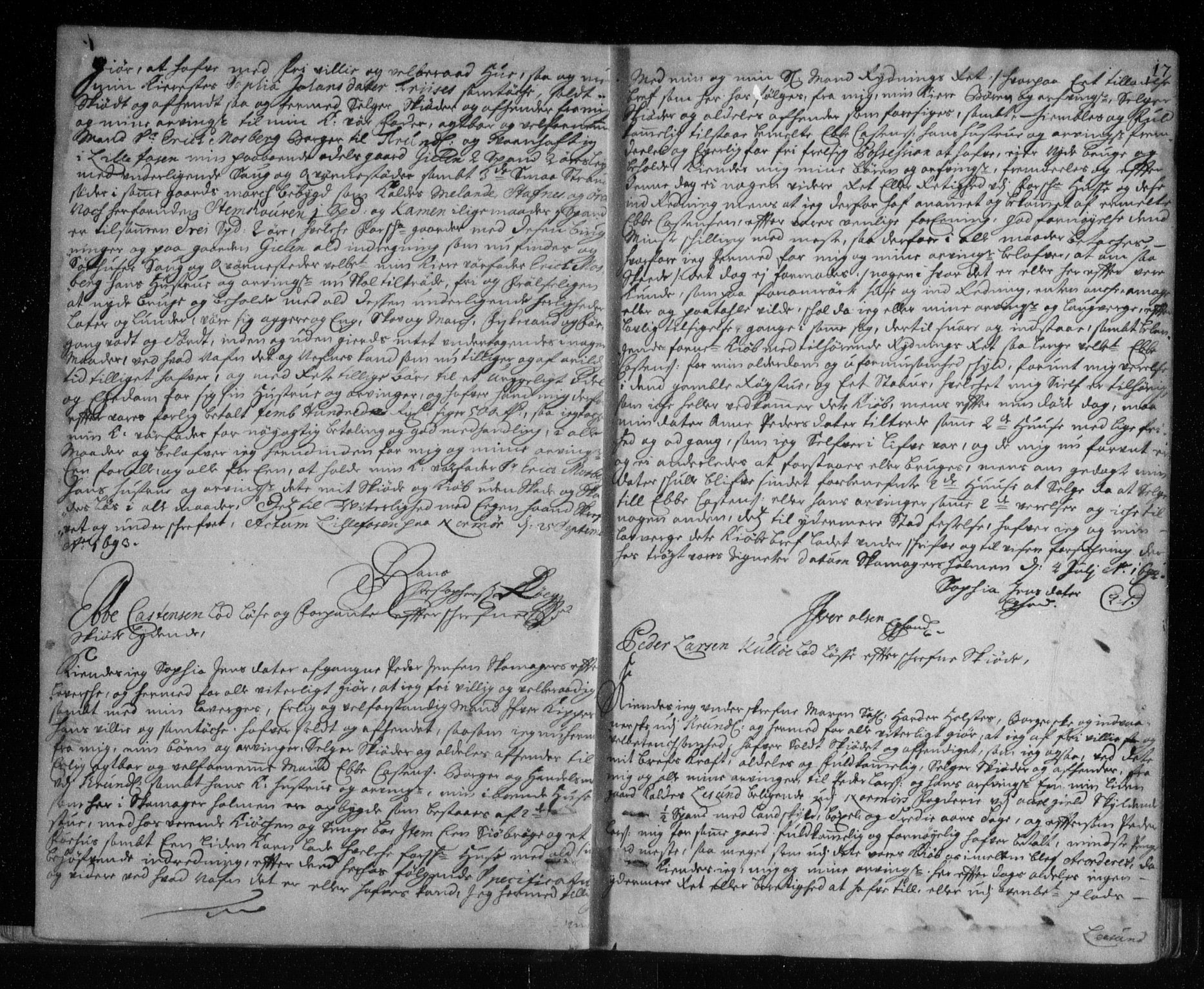 Nordmøre sorenskriveri, SAT/A-4132/1/2/2Ca/L0001: Pantebok nr. A, 1692-1698, s. 17