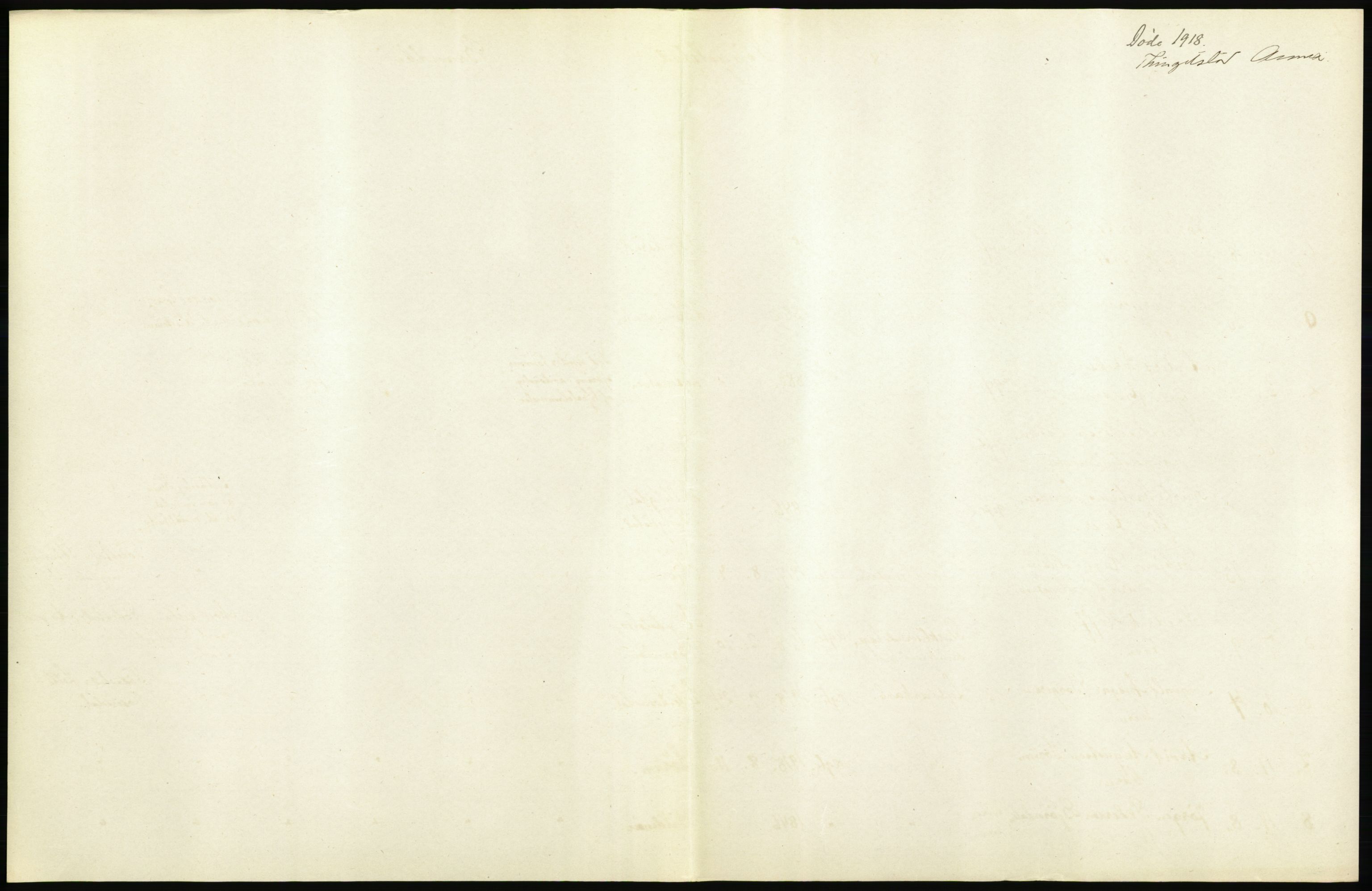 Statistisk sentralbyrå, Sosiodemografiske emner, Befolkning, AV/RA-S-2228/D/Df/Dfb/Dfbh/L0017: Oppland fylke: Døde. Bygder og byer., 1918, s. 399
