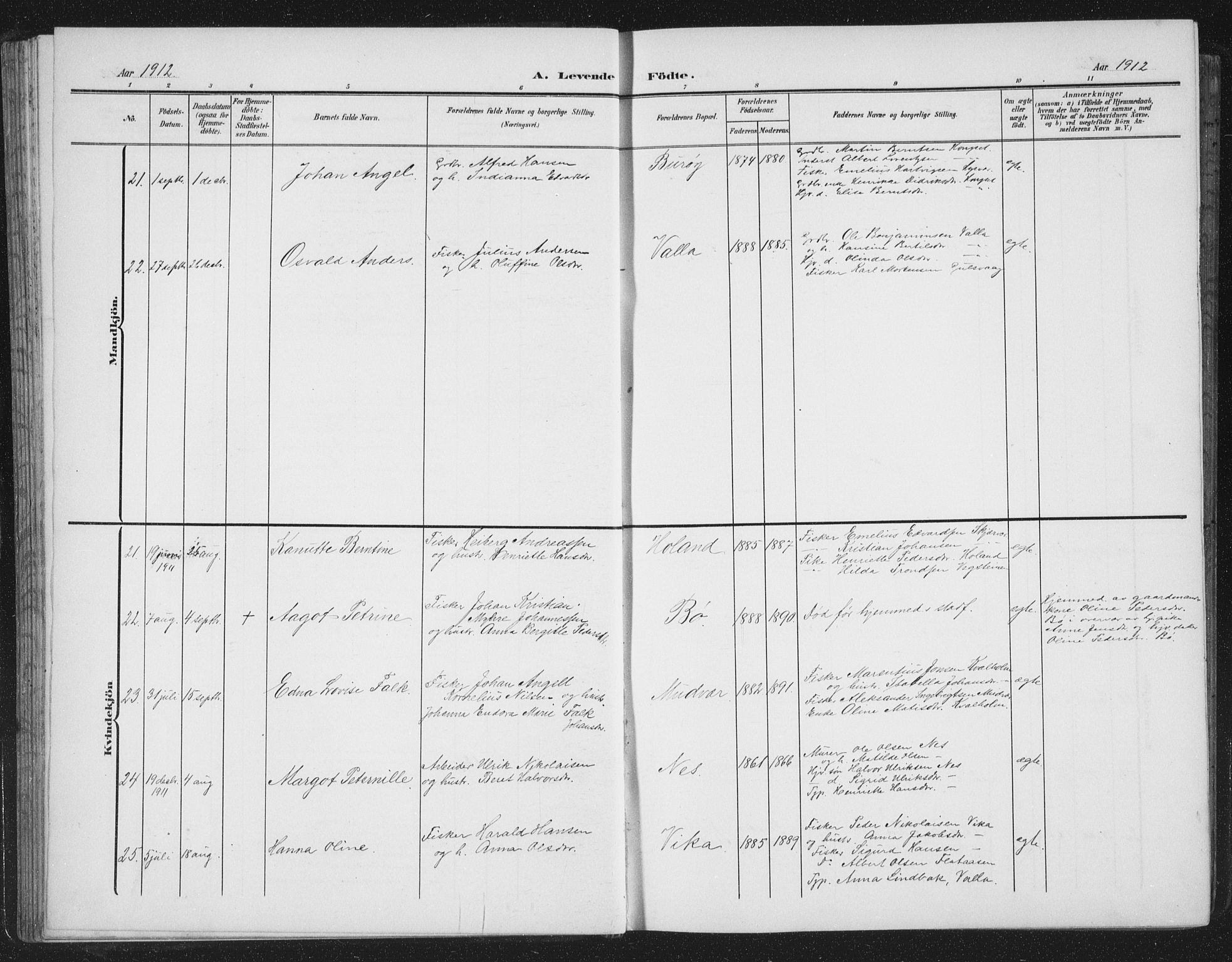 Ministerialprotokoller, klokkerbøker og fødselsregistre - Nordland, AV/SAT-A-1459/816/L0254: Klokkerbok nr. 816C04, 1905-1934