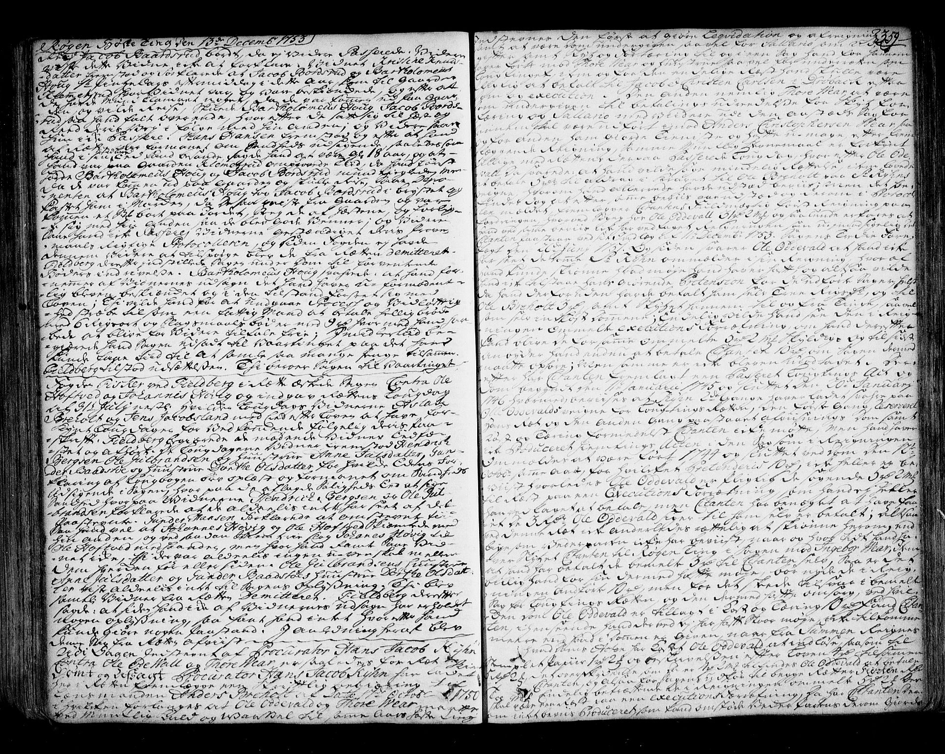 Lier, Røyken og Hurum sorenskriveri, SAKO/A-89/F/Fa/L0052: Tingbok, 1748-1755, s. 359