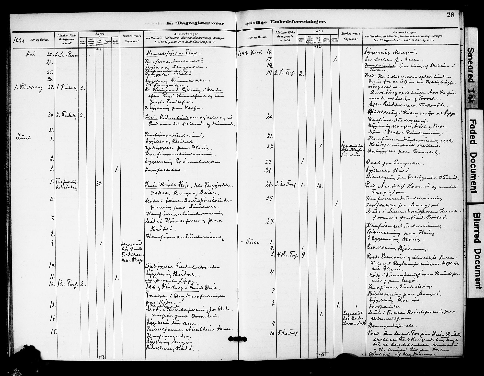 Tjøme kirkebøker, AV/SAKO-A-328/F/Fa/L0004: Ministerialbok nr. I 4, 1891-1900, s. 28