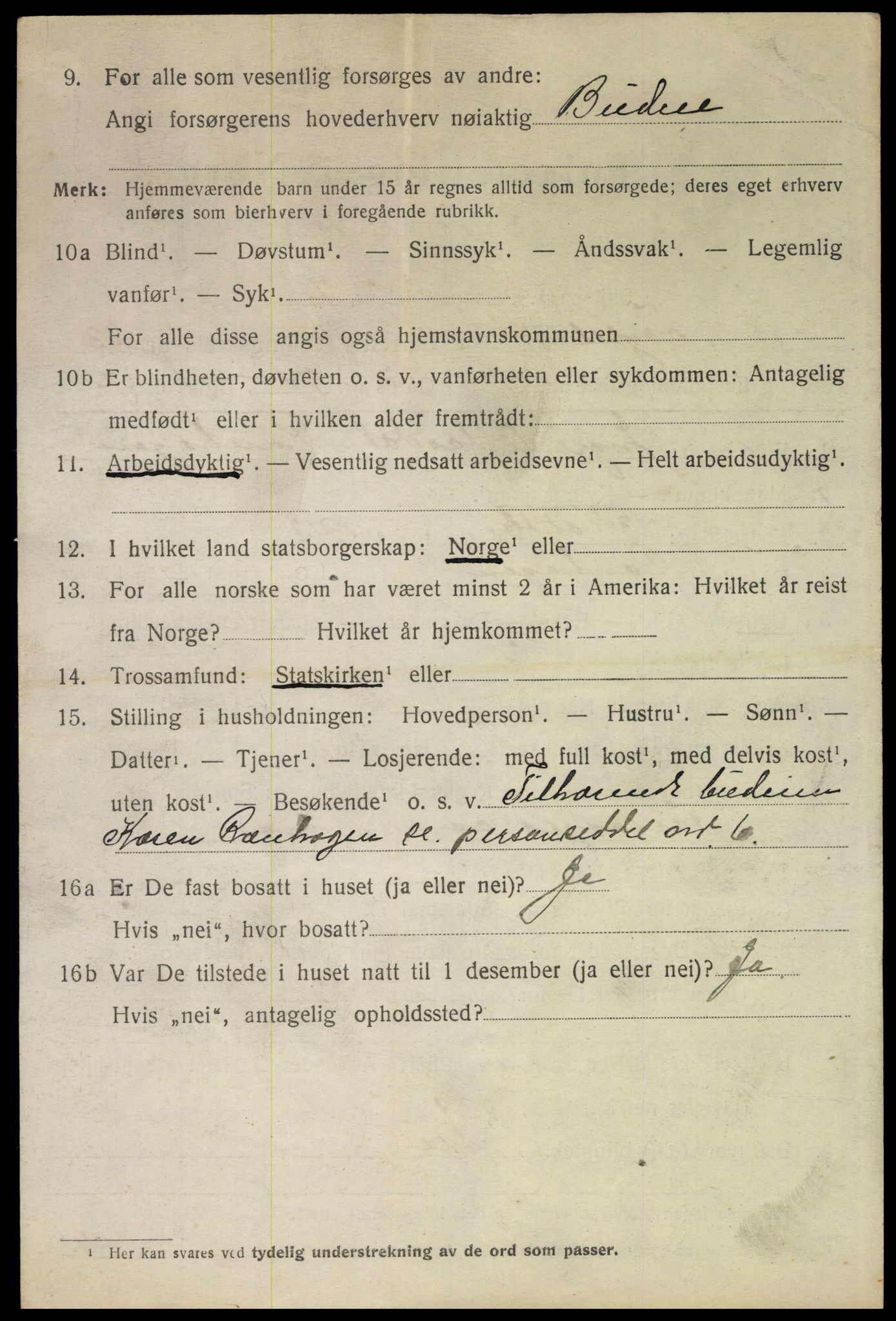 SAH, Folketelling 1920 for 0428 Trysil herred, 1920, s. 14860