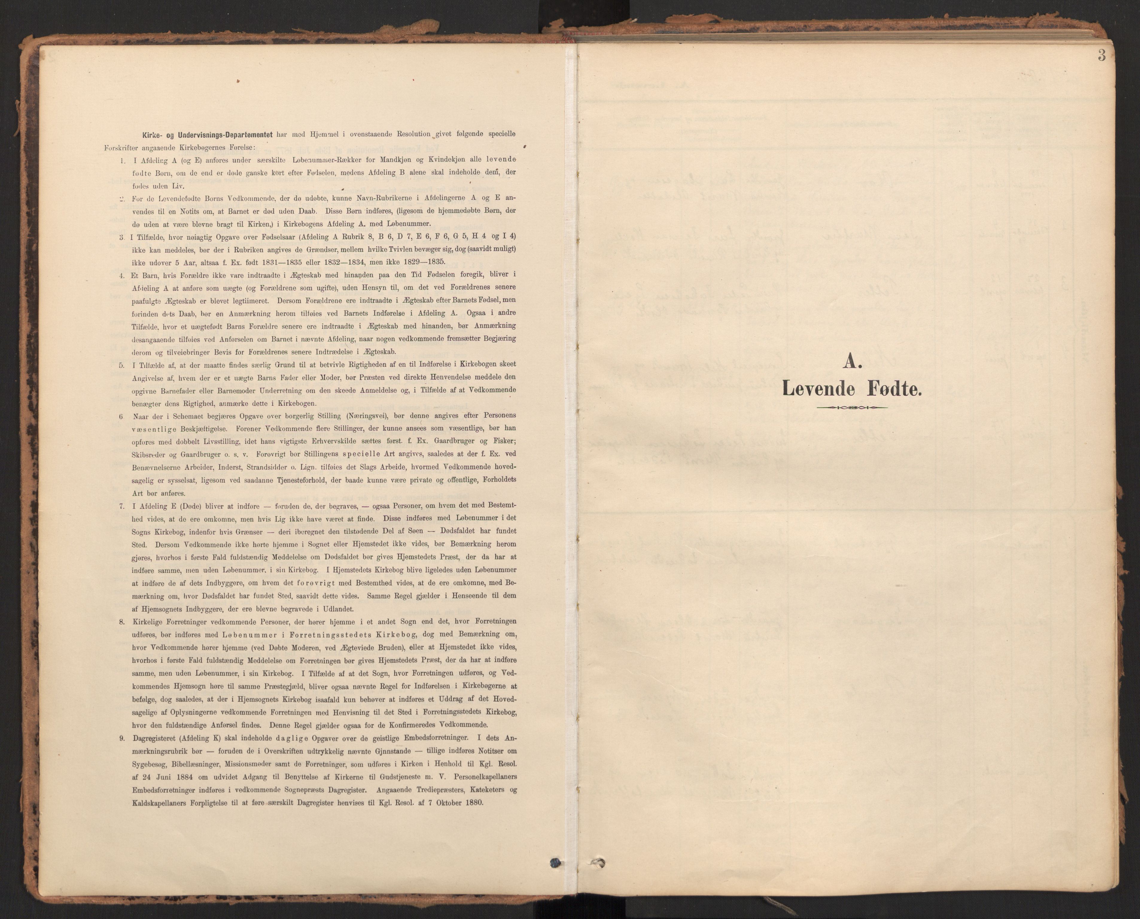 Ministerialprotokoller, klokkerbøker og fødselsregistre - Møre og Romsdal, AV/SAT-A-1454/595/L1048: Ministerialbok nr. 595A10, 1900-1917, s. 3