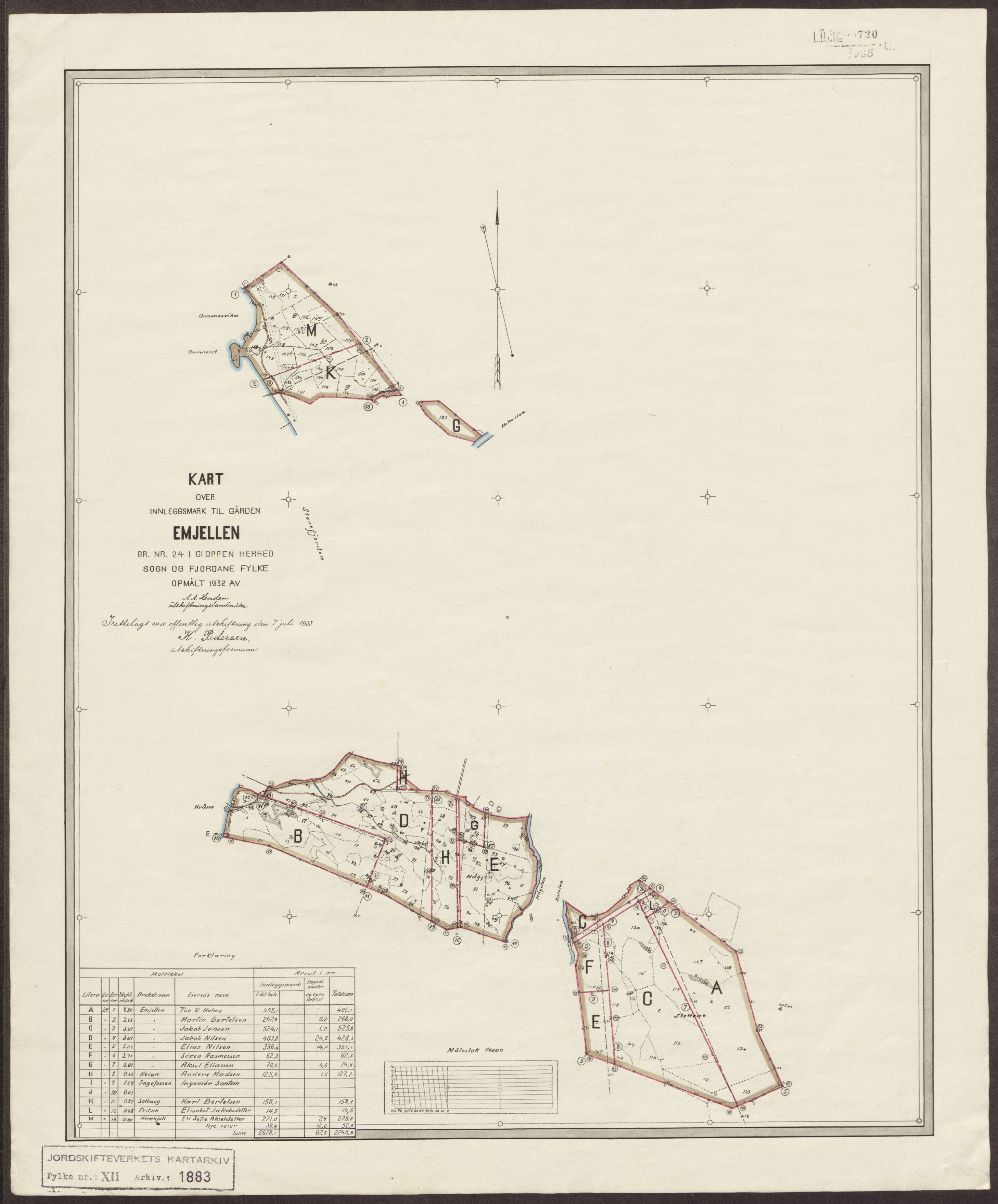 Jordskifteverkets kartarkiv, AV/RA-S-3929/T, 1859-1988, s. 2243