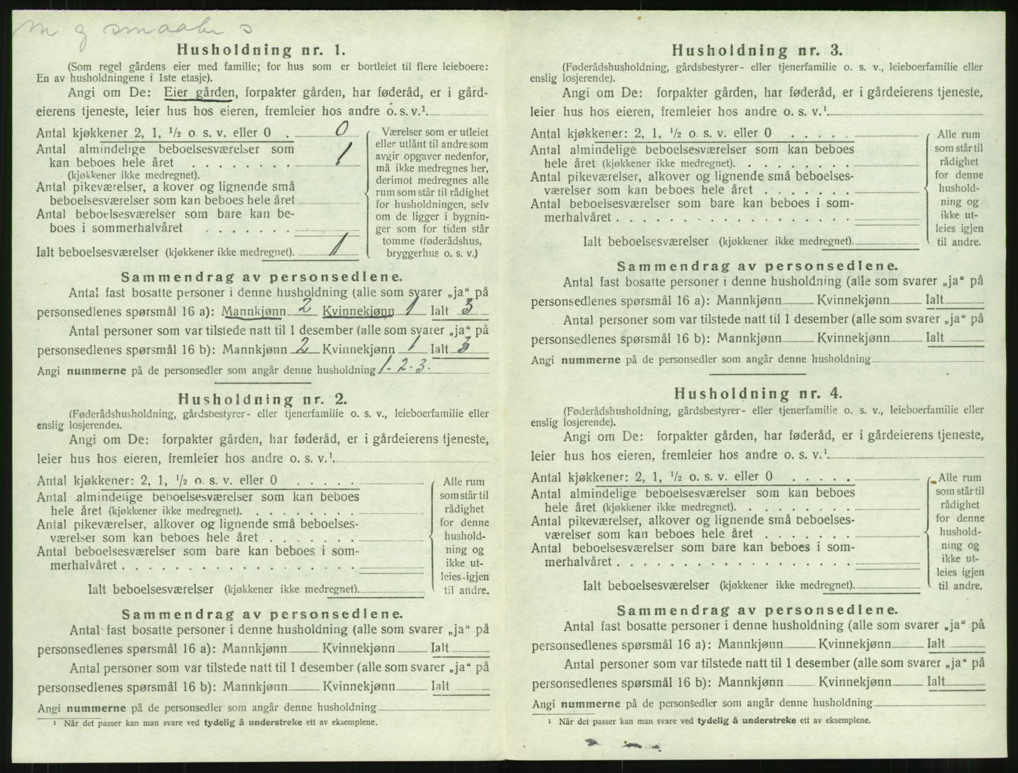 SAT, Folketelling 1920 for 1551 Eide herred, 1920, s. 499