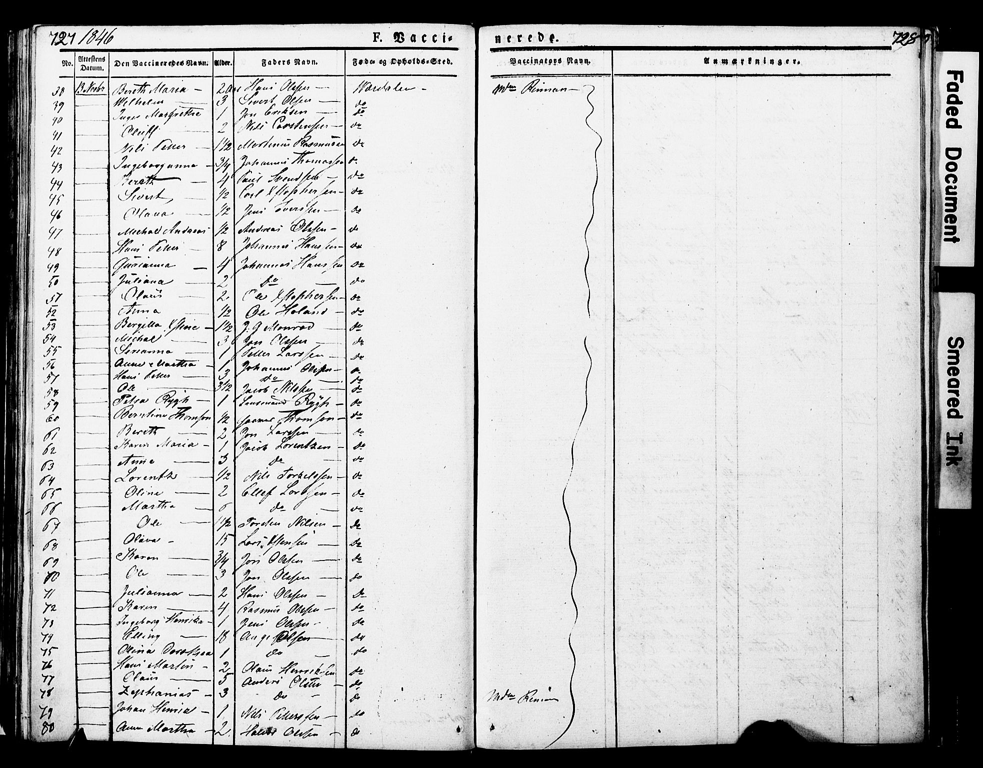Ministerialprotokoller, klokkerbøker og fødselsregistre - Nord-Trøndelag, AV/SAT-A-1458/723/L0243: Ministerialbok nr. 723A12, 1822-1851, s. 727-728
