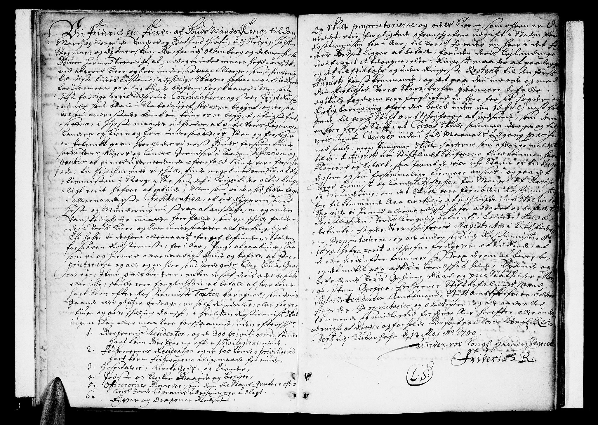 Helgeland sorenskriveri, AV/SAT-A-0004/1/1A/L0003: Tingbok 3, 1700-1709, s. 8
