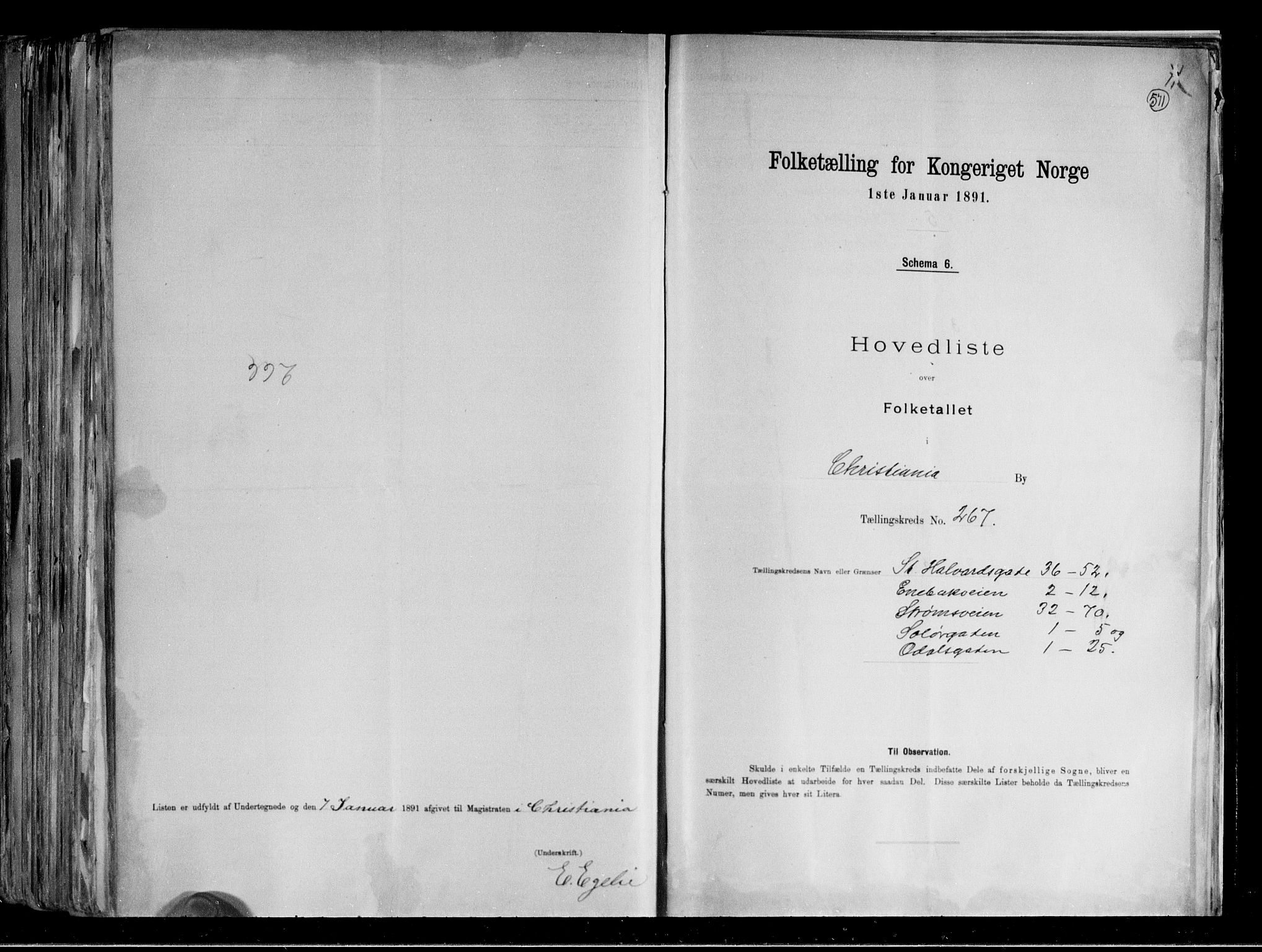 RA, Folketelling 1891 for 0301 Kristiania kjøpstad, 1891, s. 160870