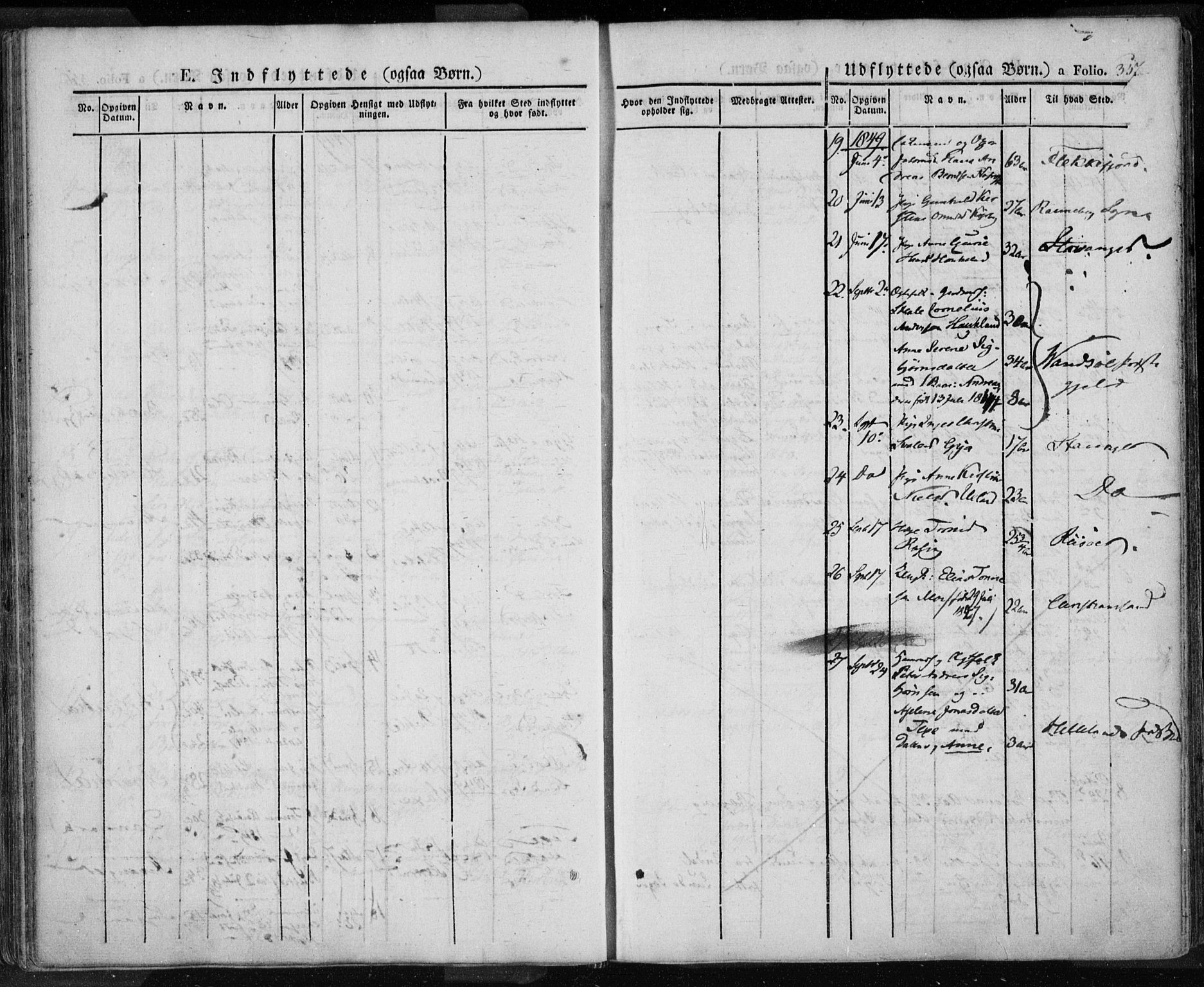 Lund sokneprestkontor, SAST/A-101809/S06/L0008: Ministerialbok nr. A 7.2, 1833-1854, s. 357