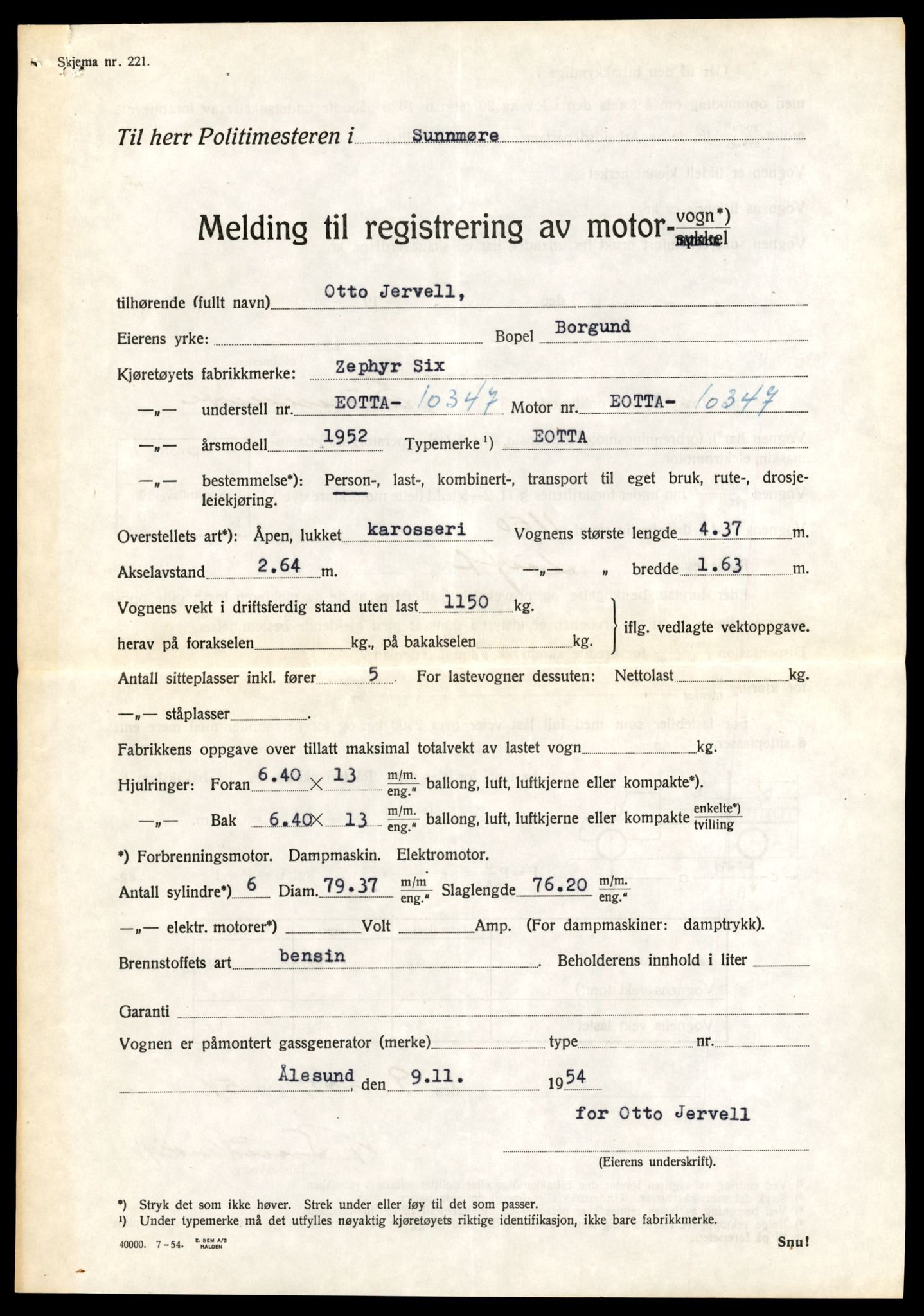 Møre og Romsdal vegkontor - Ålesund trafikkstasjon, AV/SAT-A-4099/F/Fe/L0047: Registreringskort for kjøretøy T 14580 - T 14720, 1927-1998, s. 1233