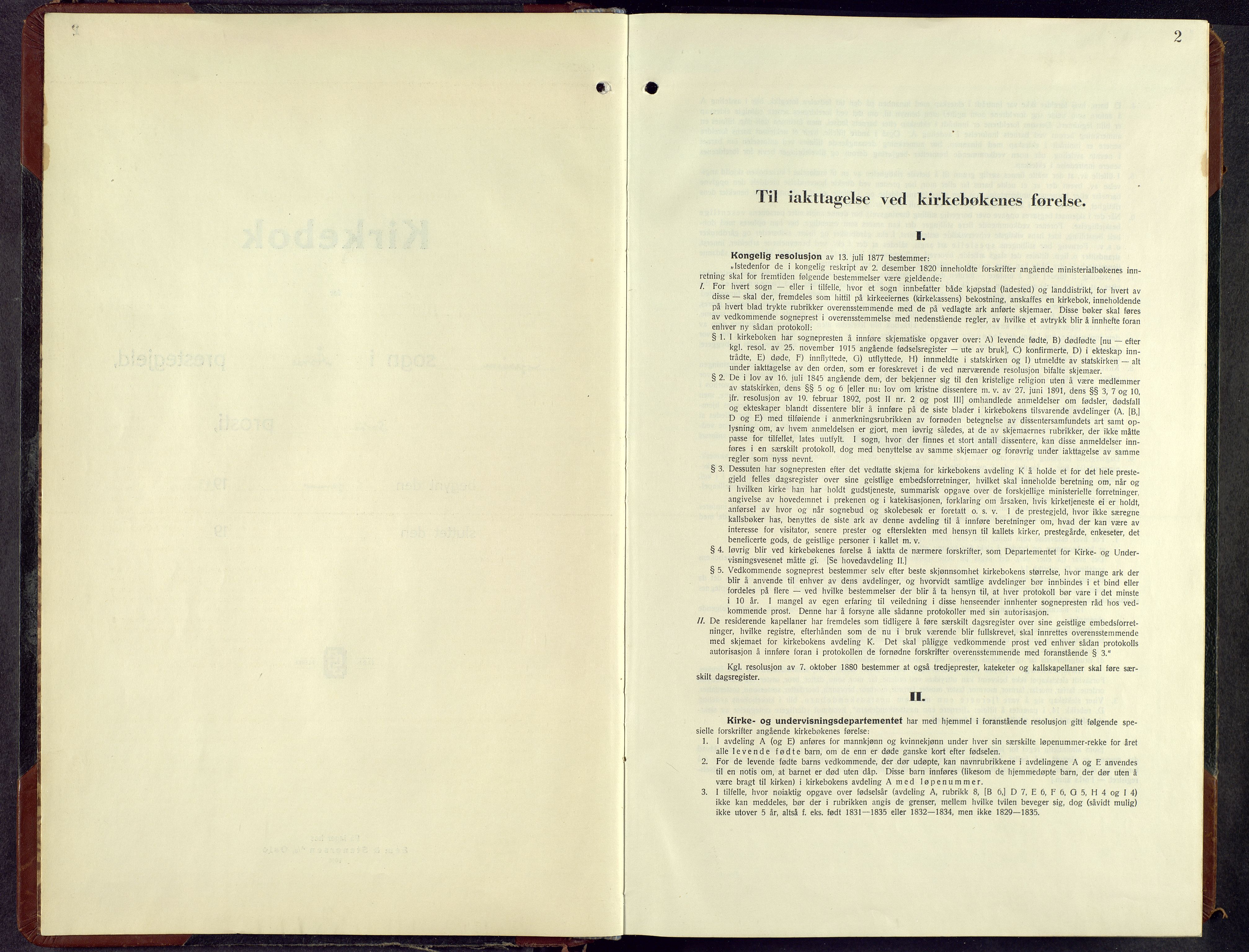 Åsnes prestekontor, AV/SAH-PREST-042/H/Ha/Hab/L0013: Klokkerbok nr. 13, 1943-1966, s. 2