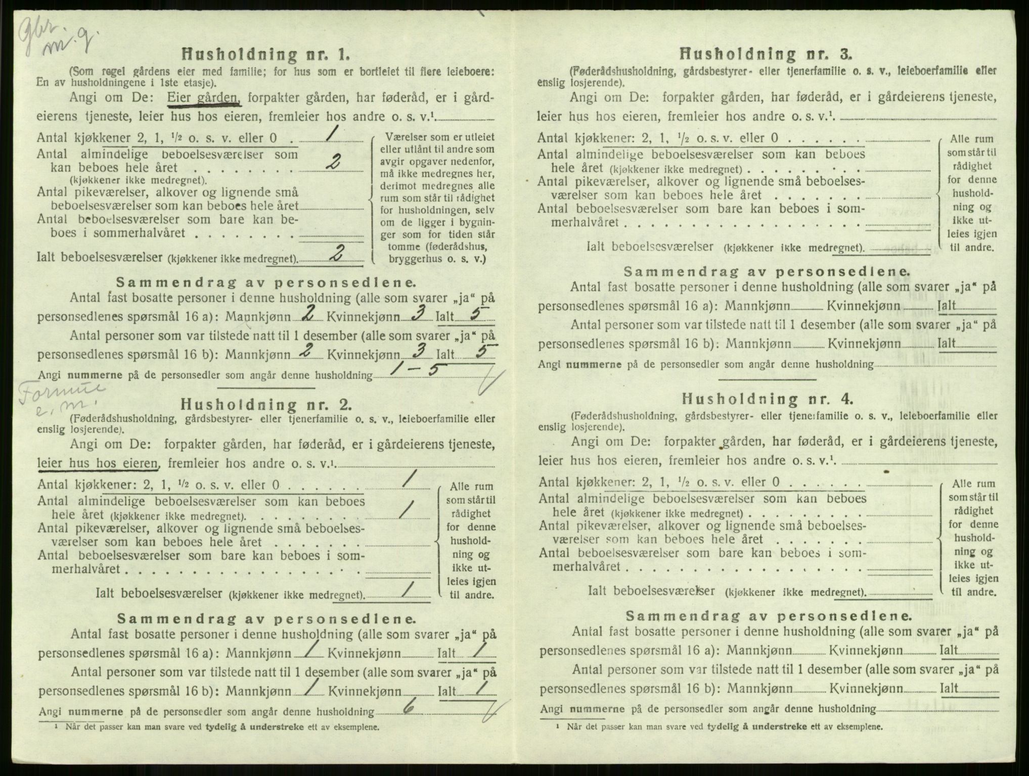 SAKO, Folketelling 1920 for 0719 Andebu herred, 1920, s. 728