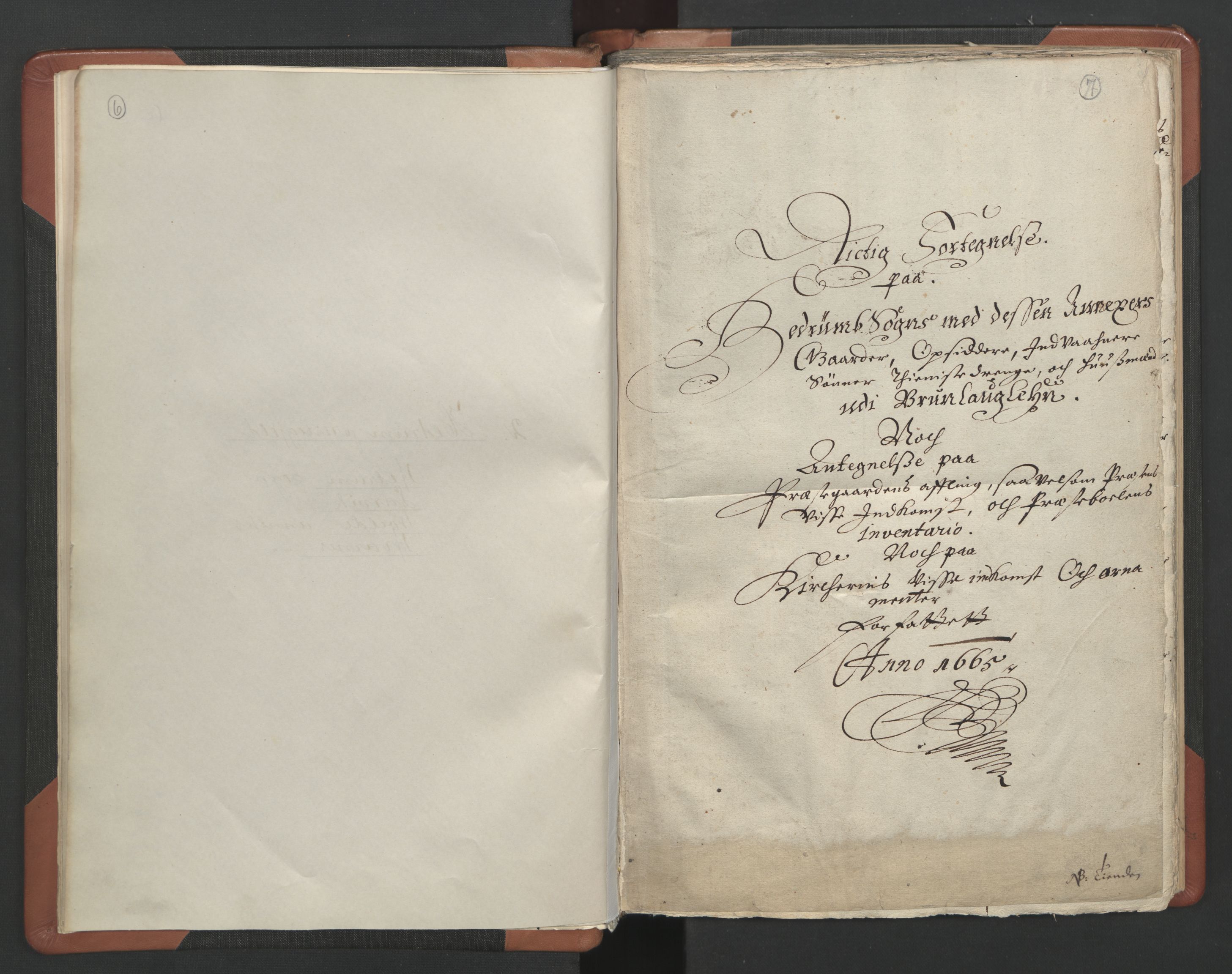 RA, Sogneprestenes manntall 1664-1666, nr. 11: Brunlanes prosti, 1664-1666, s. 6-7