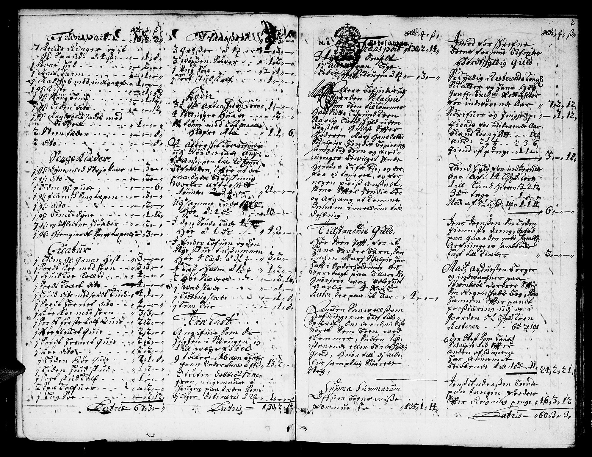 Nordre Jarlsberg sorenskriveri, SAKO/A-80/H/Hc/L0002: Skifteprotokoll, 1686-1690, s. 1b-2a