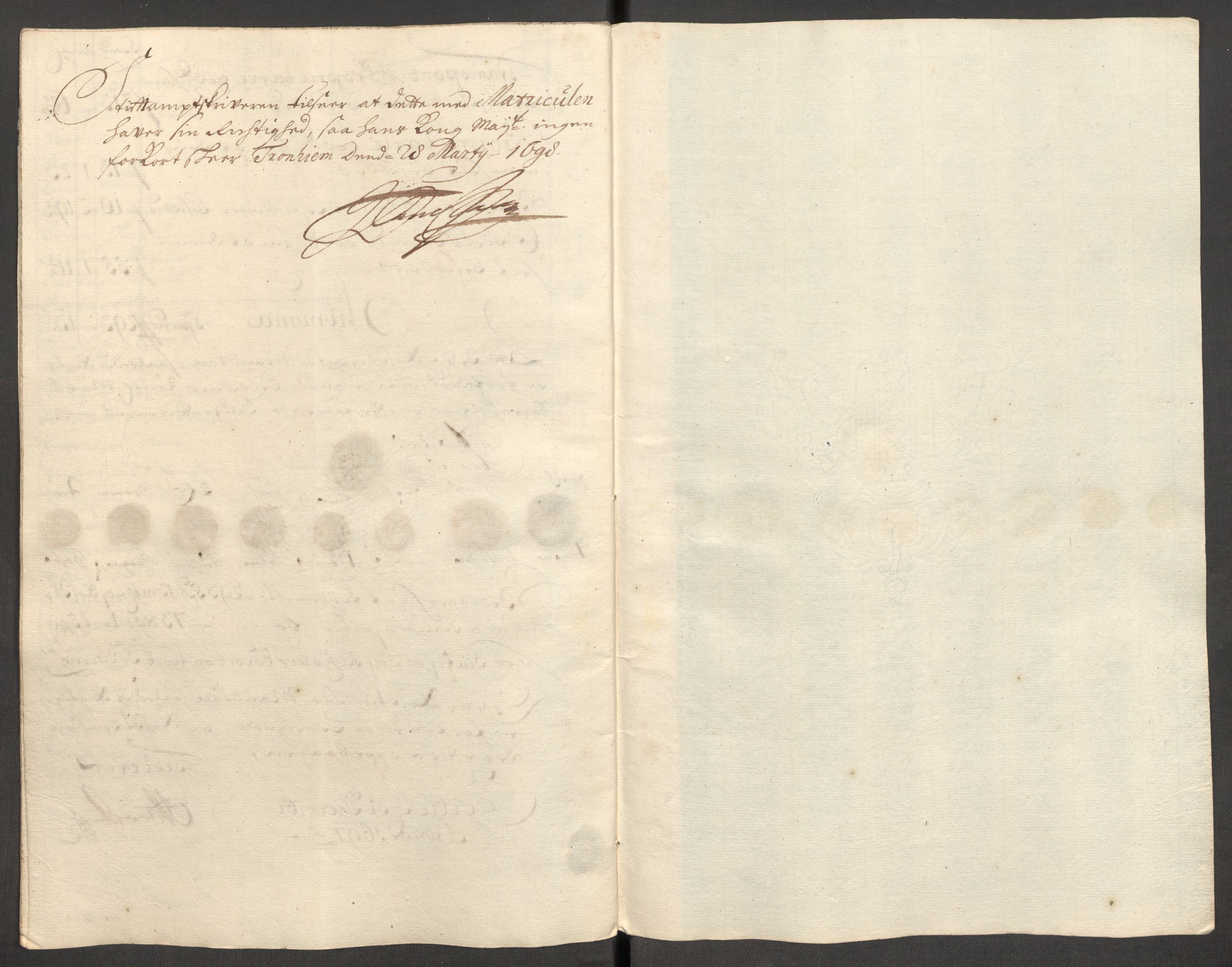Rentekammeret inntil 1814, Reviderte regnskaper, Fogderegnskap, RA/EA-4092/R60/L3947: Fogderegnskap Orkdal og Gauldal, 1697, s. 127
